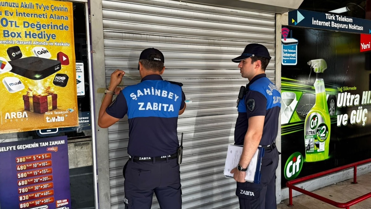 Şahinbey’de 2,5 yılda 97 işletmeye kapatma cezası uygulandı