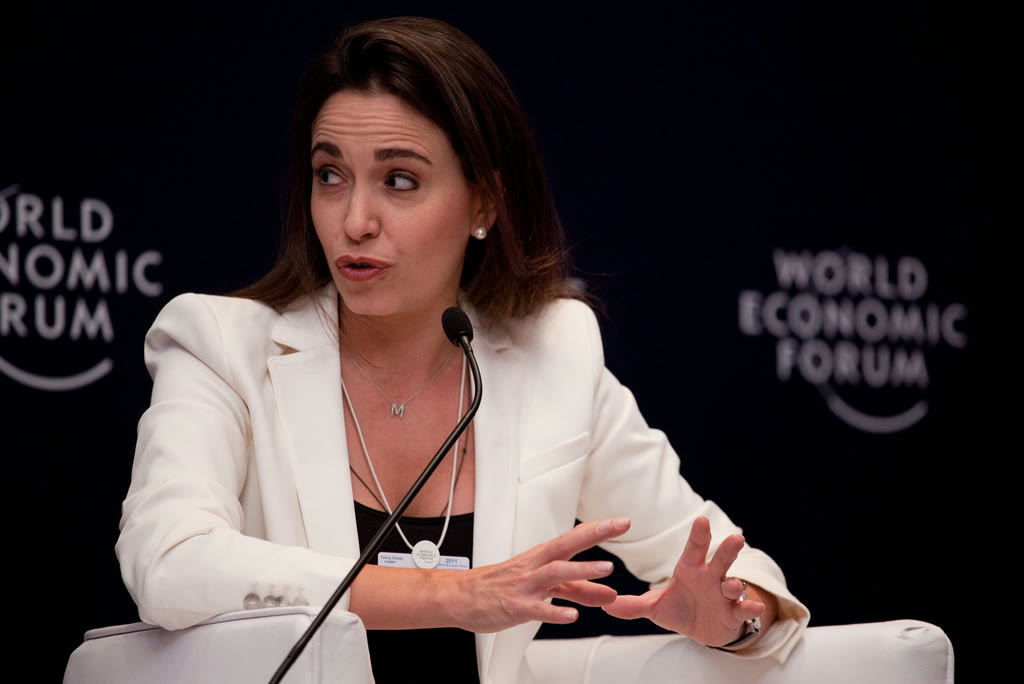 Venezuelan opposition leader María Corina Machado (file)