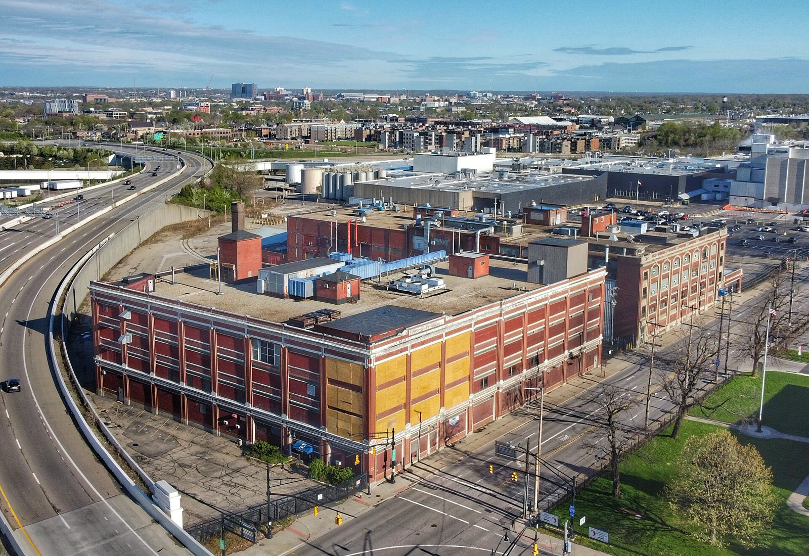An industrial facility in Columbus (archive, 2021)