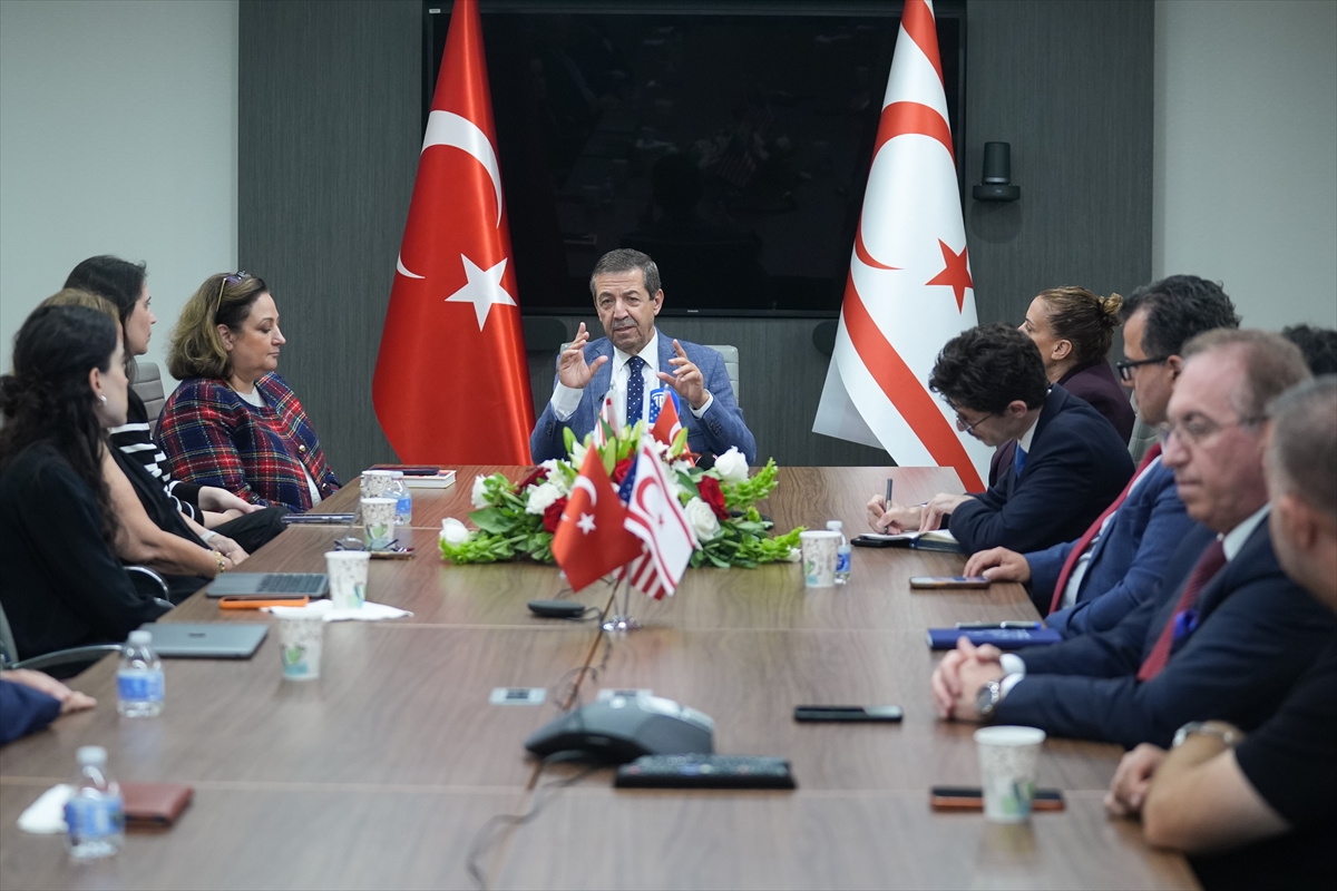 KKTC Dışişleri Bakanı Ertuğruloğlu Washington'da