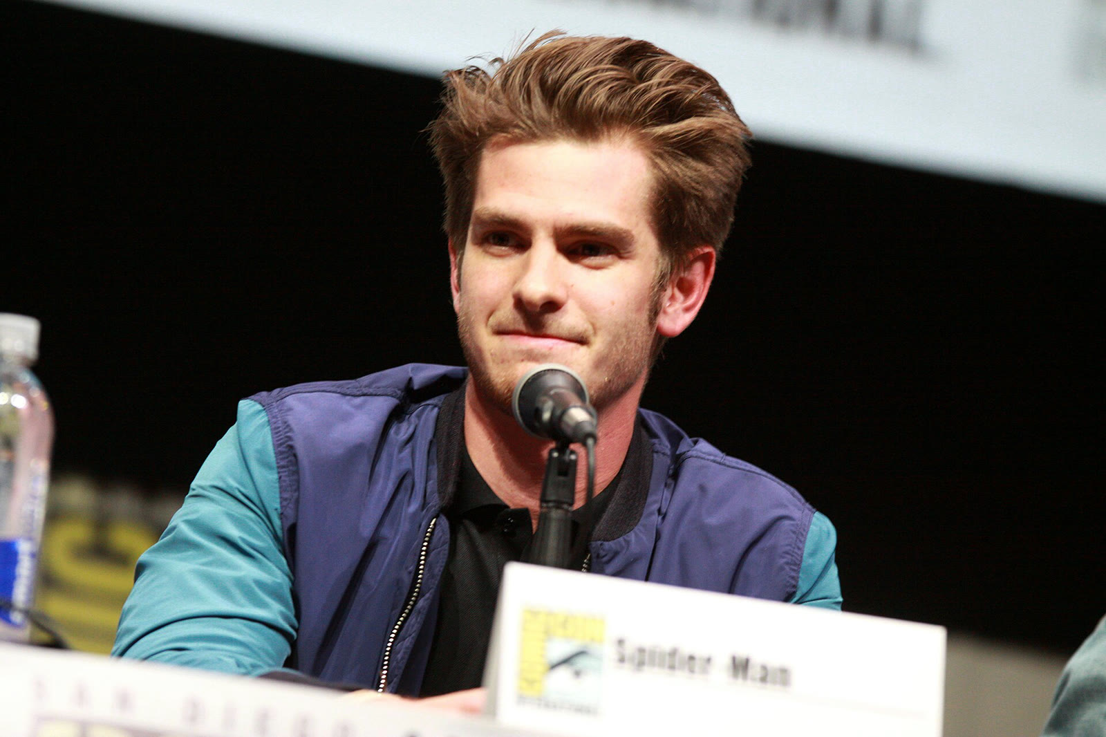 Andrew Garfield at The Amazing Spider-Man 2 panel at Comic-Con 2013
