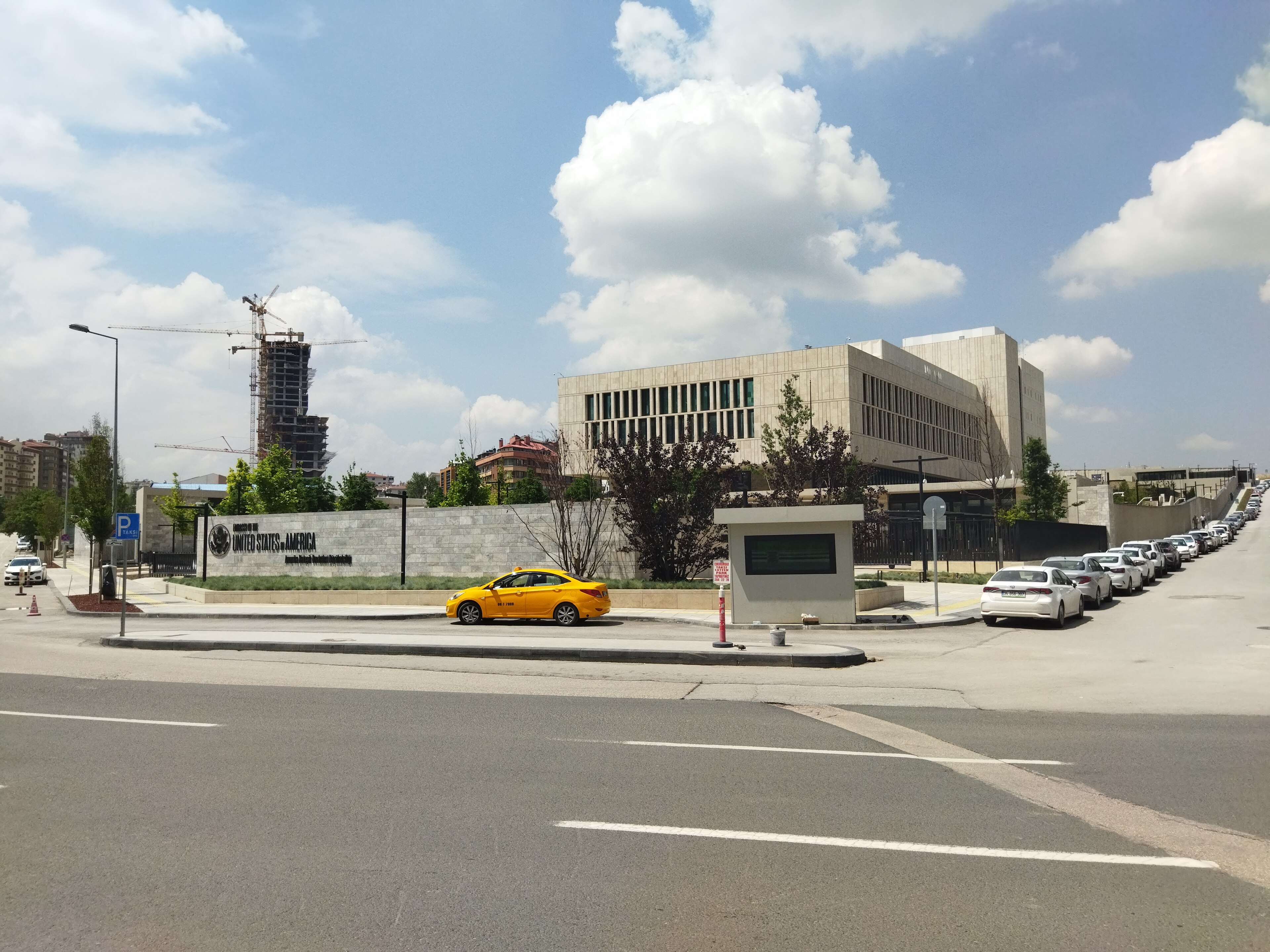 The US Embassy in Ankara (file photo)