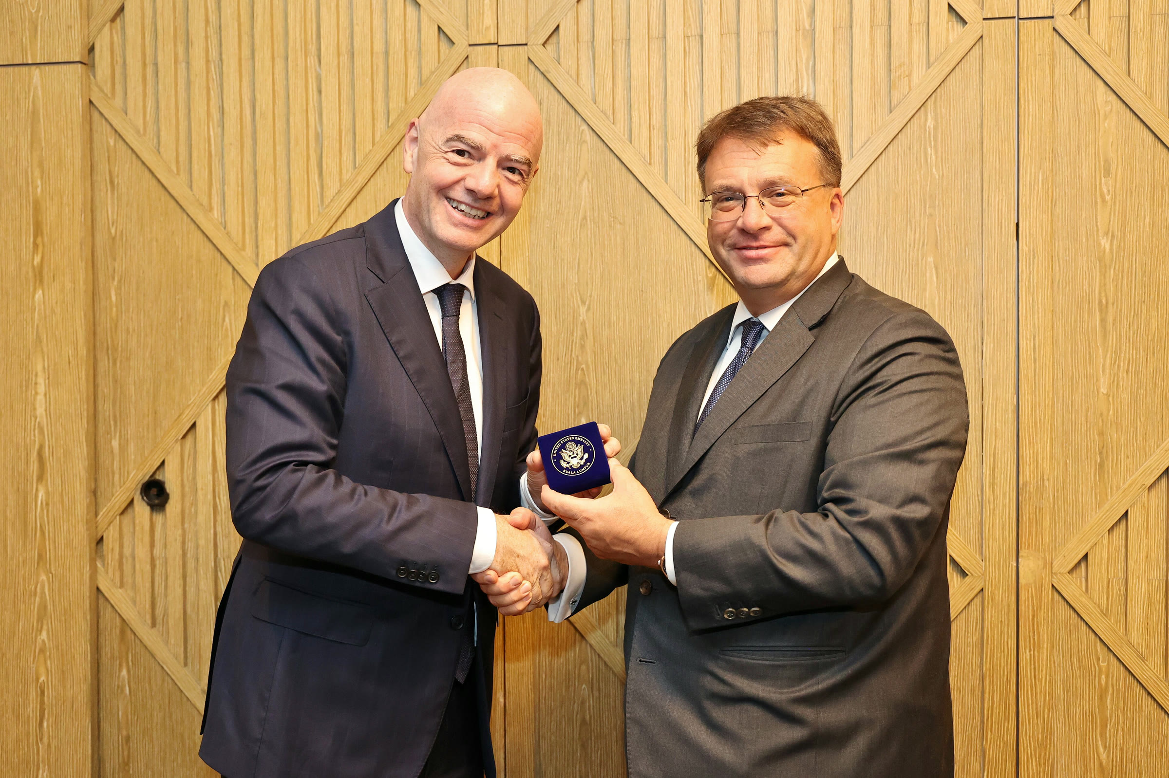 Президент ФИФА Джанни Инфантино