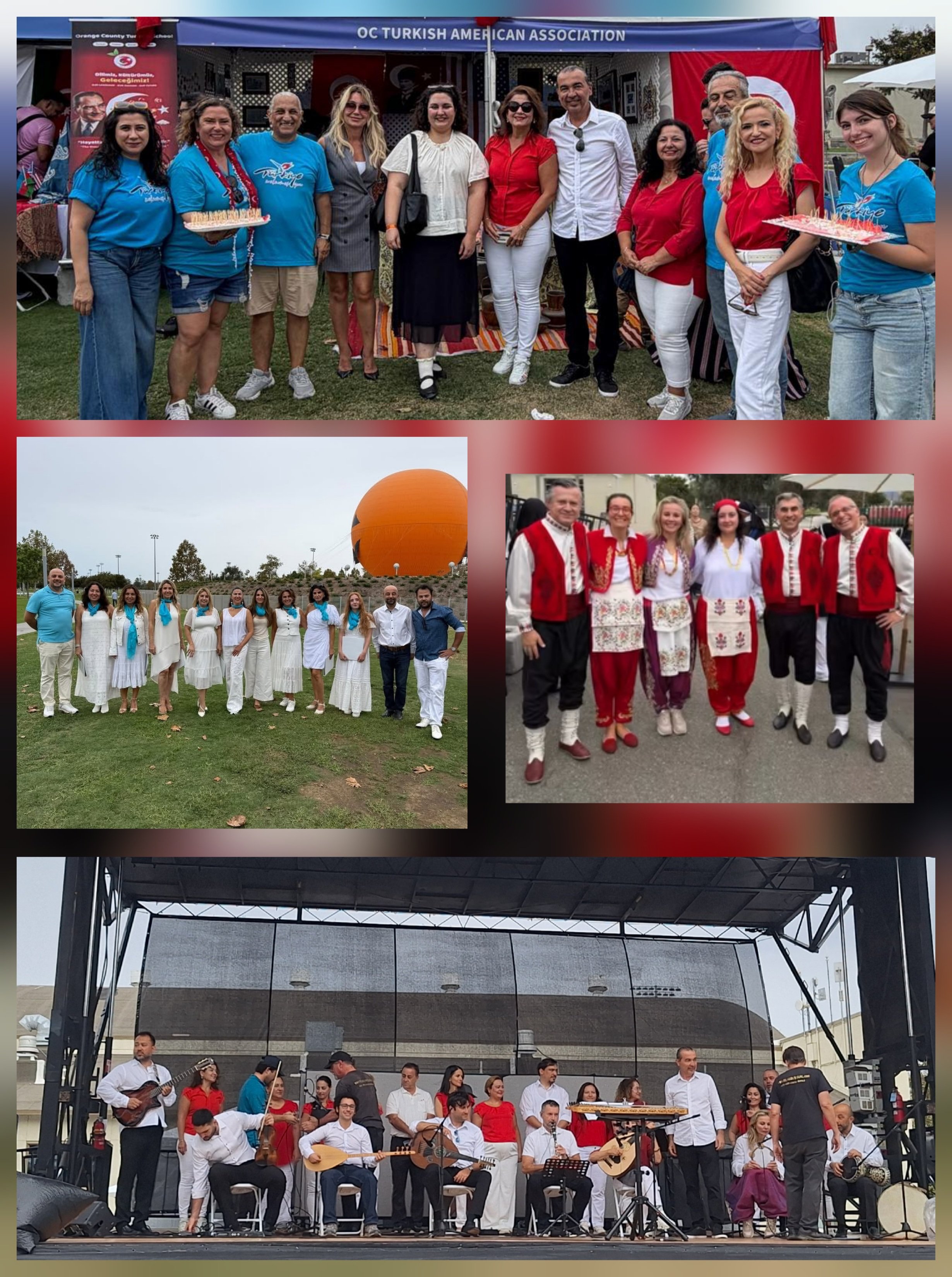 Irvine Global Village Festivali'ndeki Türk sergisi