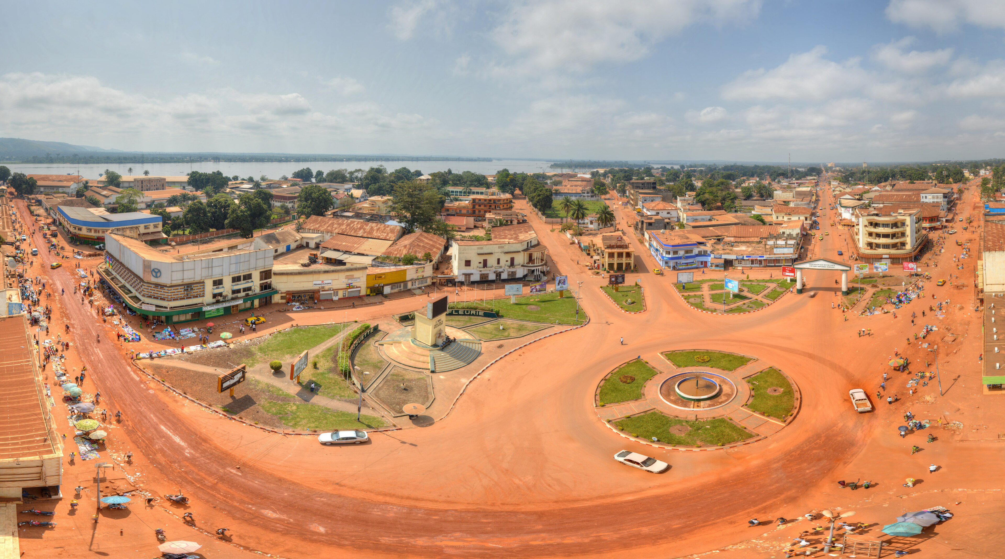 Bangui, the capital of the Central African Republic