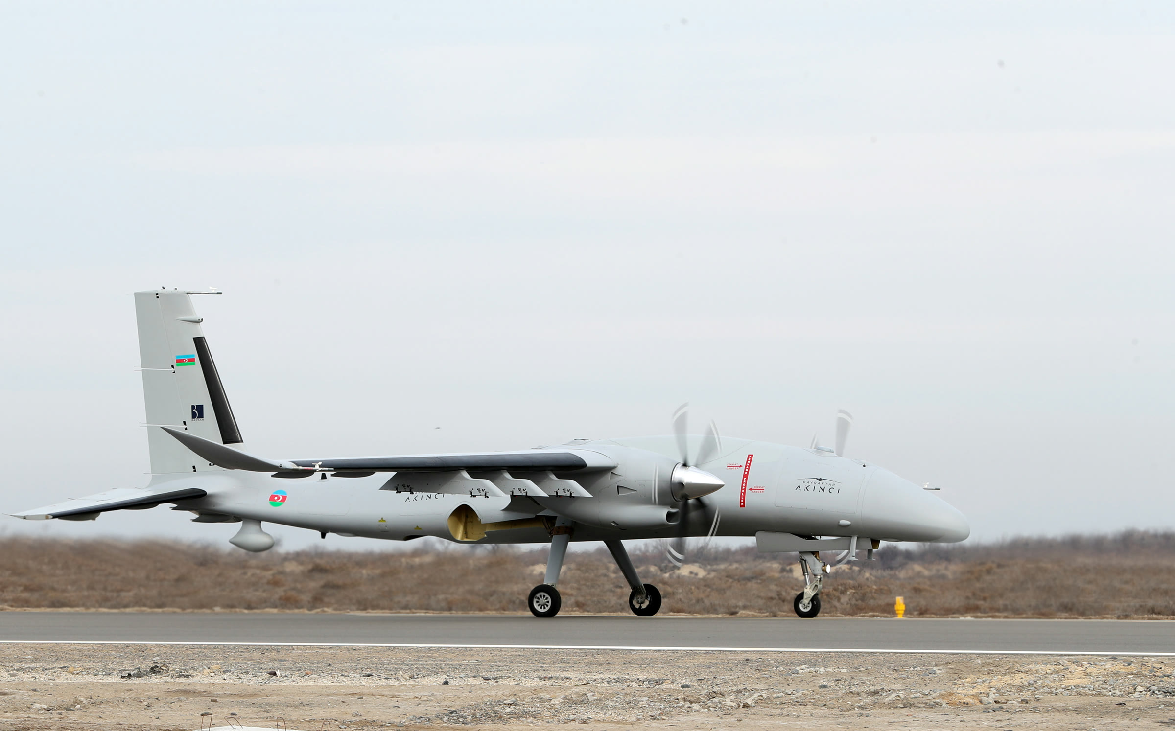 Bayraktar Akinci drone (file photo)
