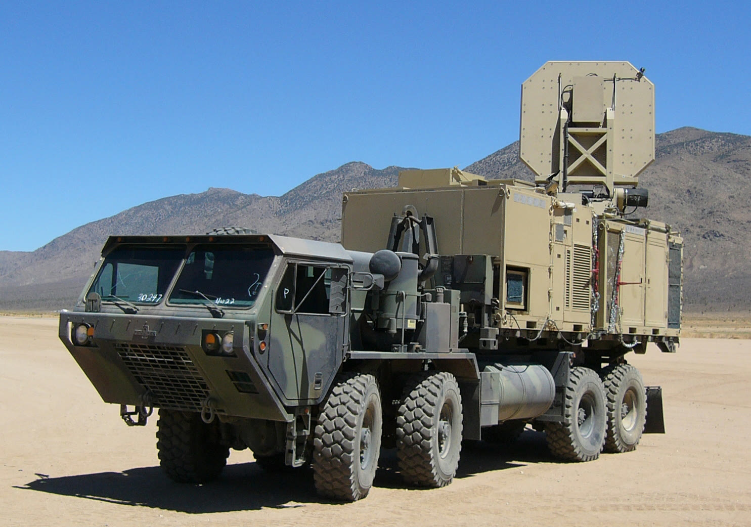 An Active Denial System vehicle