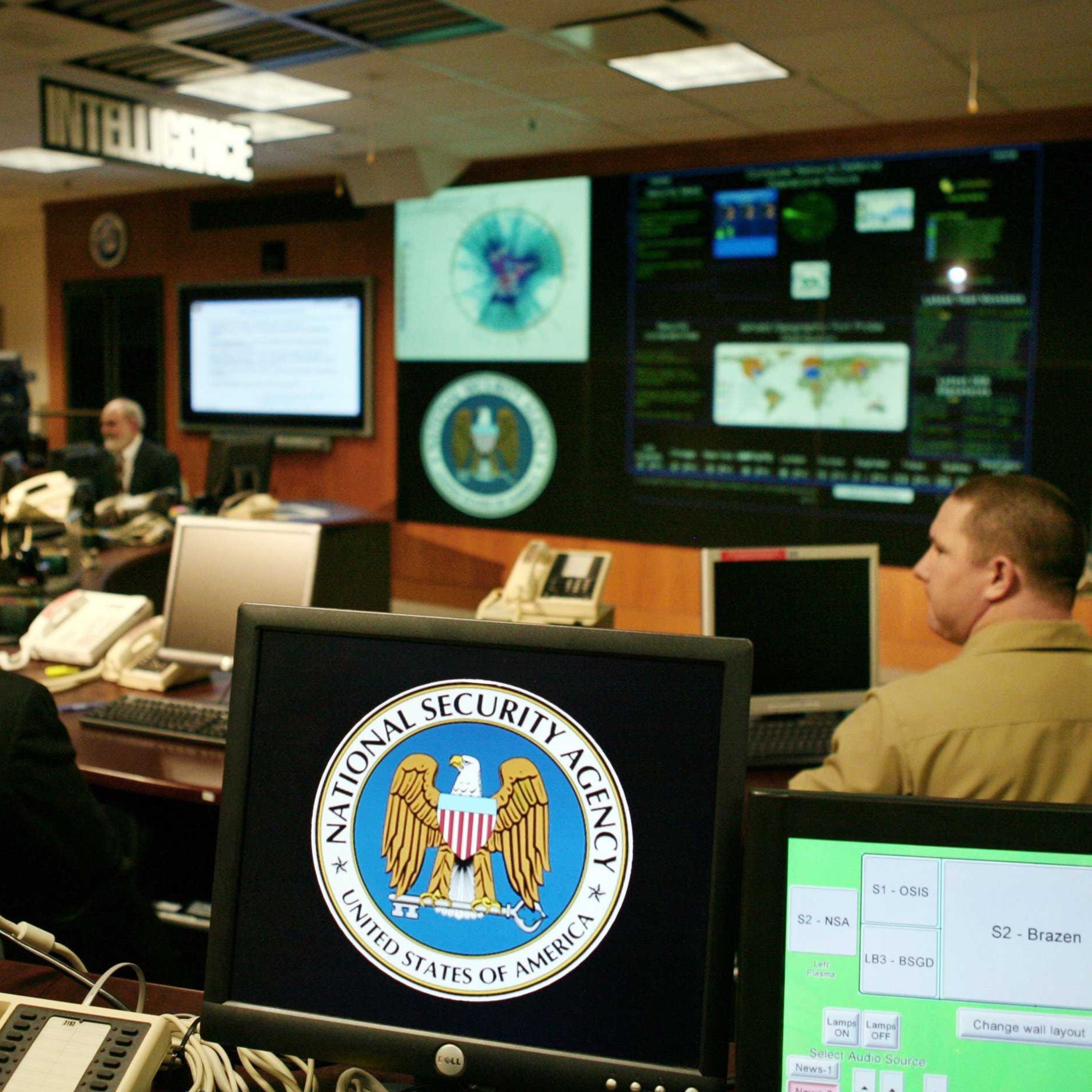 Analysts at a U.S. National Security Agency operations center (file photo)