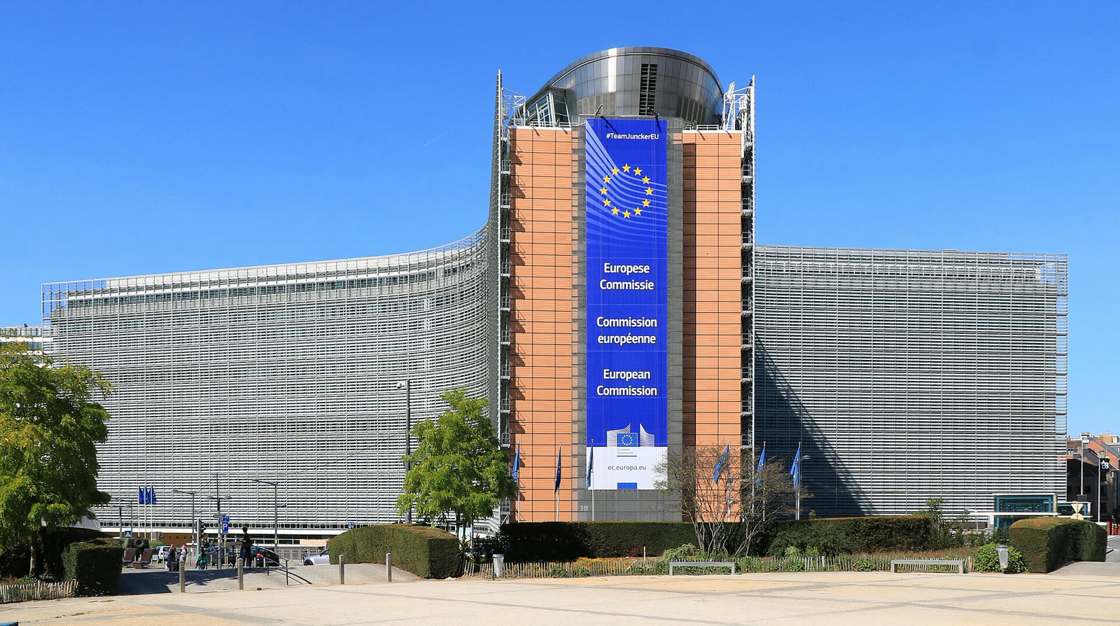 The European Commission's Berlaymont building in Brussels (archive)