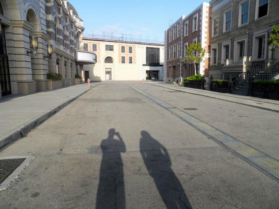A street at Warner Bros. studios in Burbank (archive)