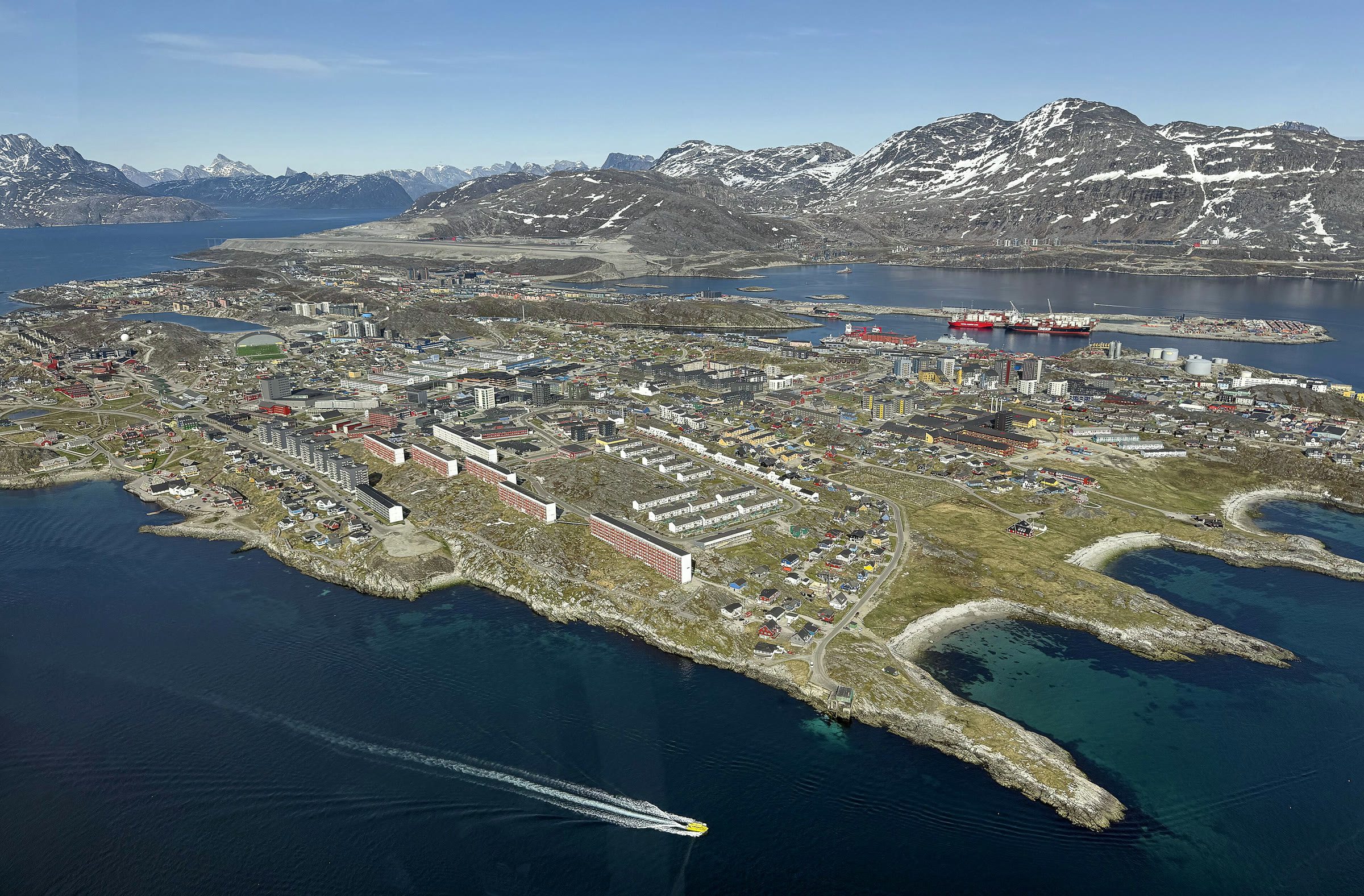 Nuuk, the capital of Greenland (file photo)