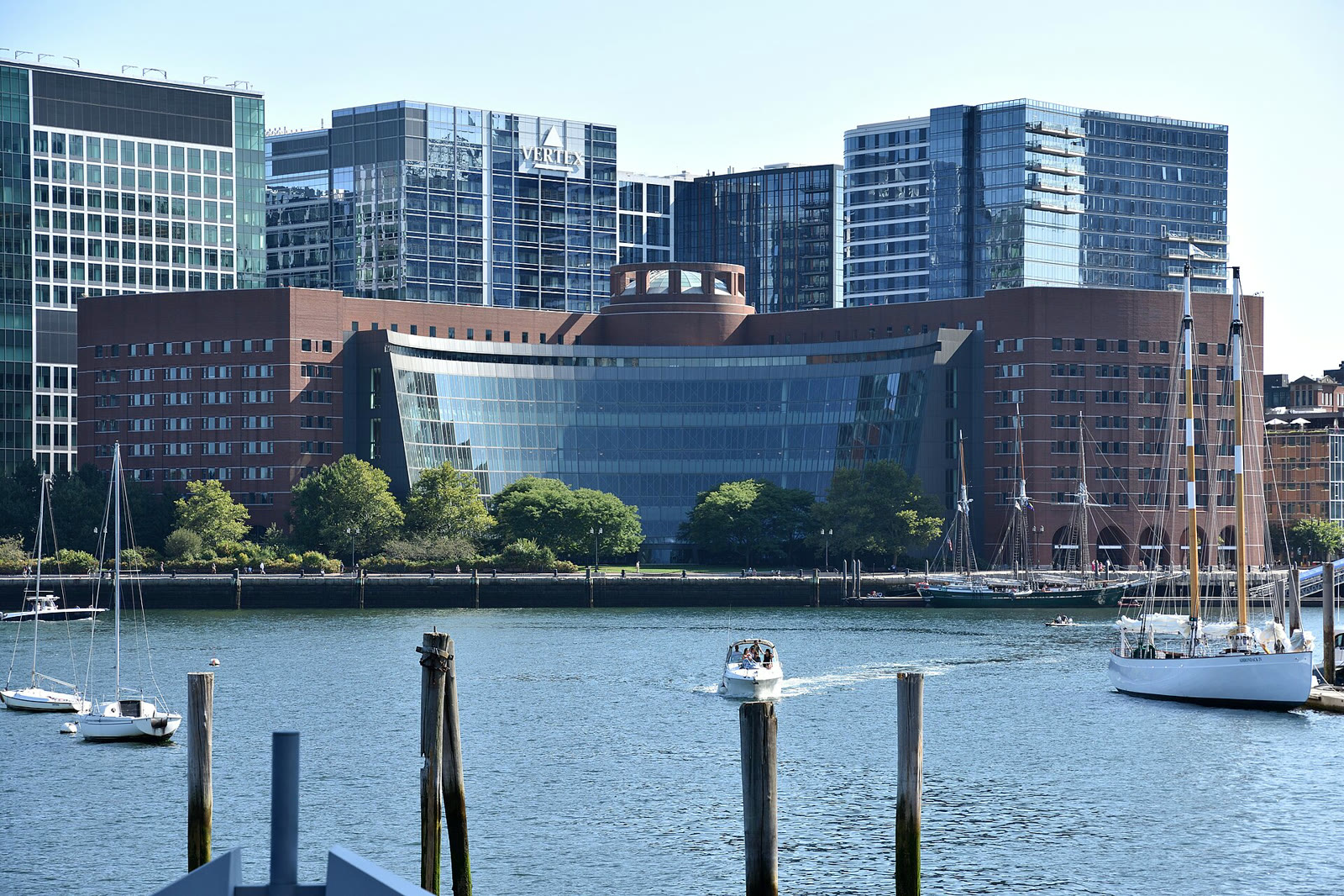 The John Joseph Moakley U.S. Courthouse in Boston (archive, 2024)