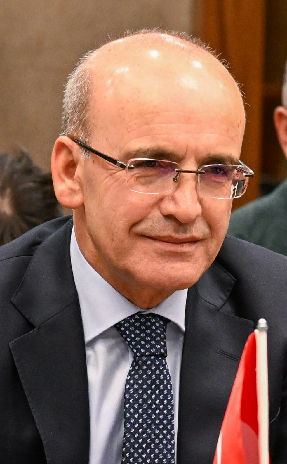 Minister Mehmet Şimşek (archive, 2023)