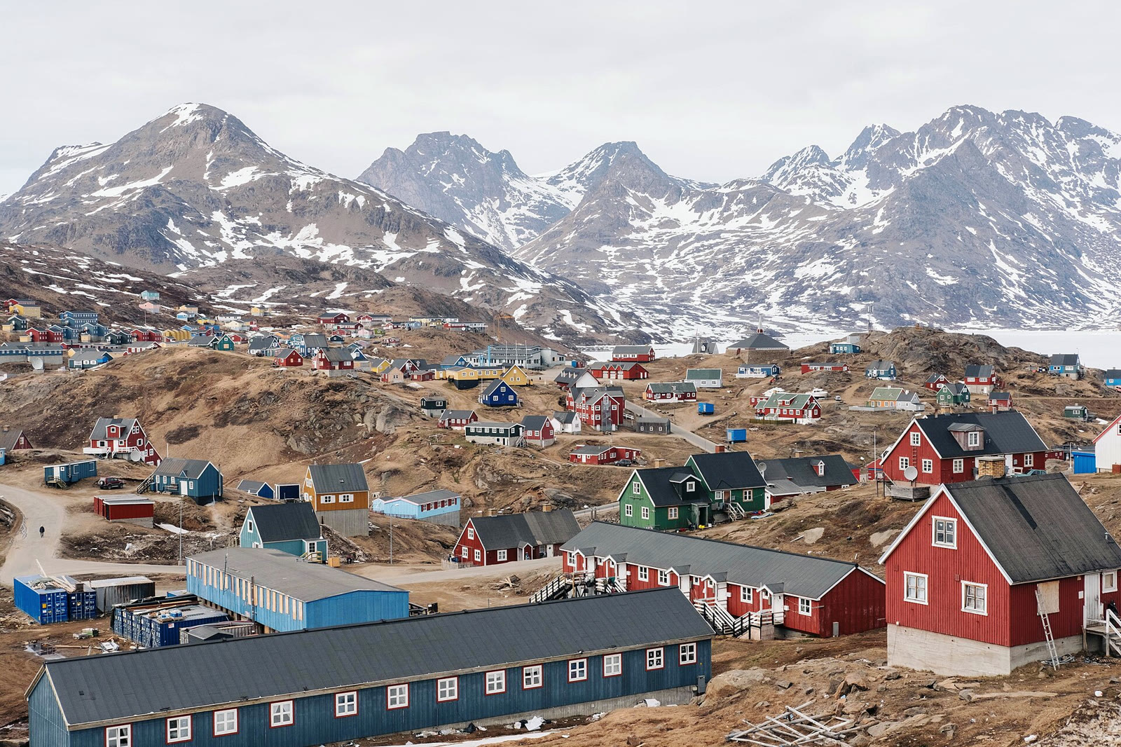 The town of Tasiilaq on Greenland’s east coast (archive)