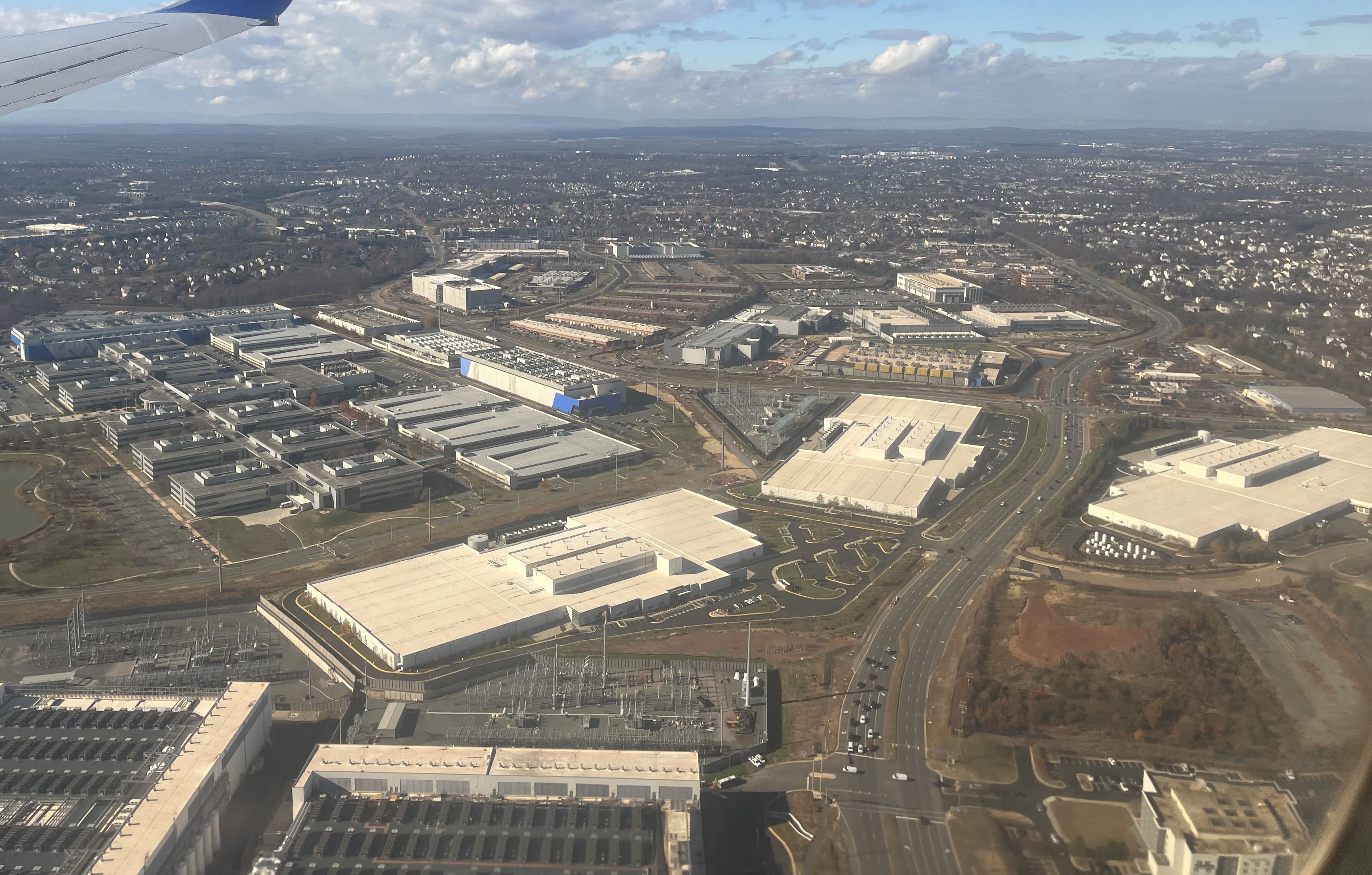 Data centers in Ashburn, Virginia