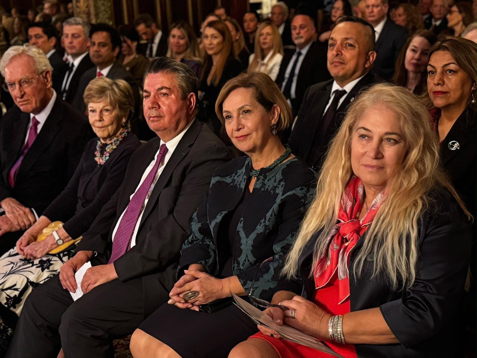 Guests watching the concert