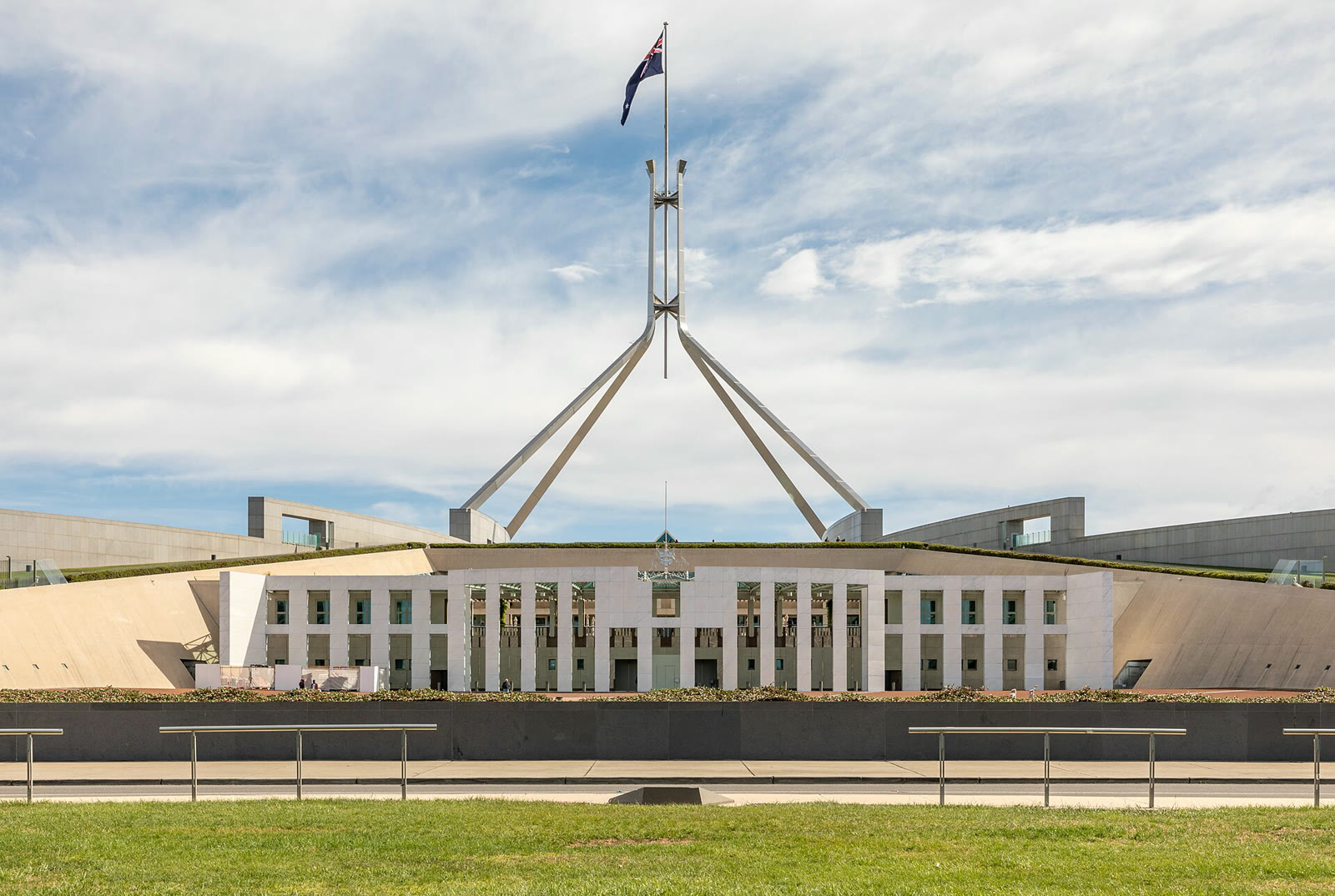 Avustralya'nın başkenti Canberra'daki Parlamento Binası