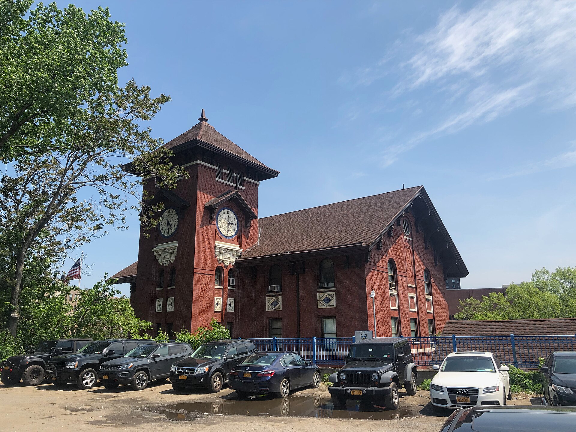 The NYPD's 52nd Precinct station house in the Bronx (archive)