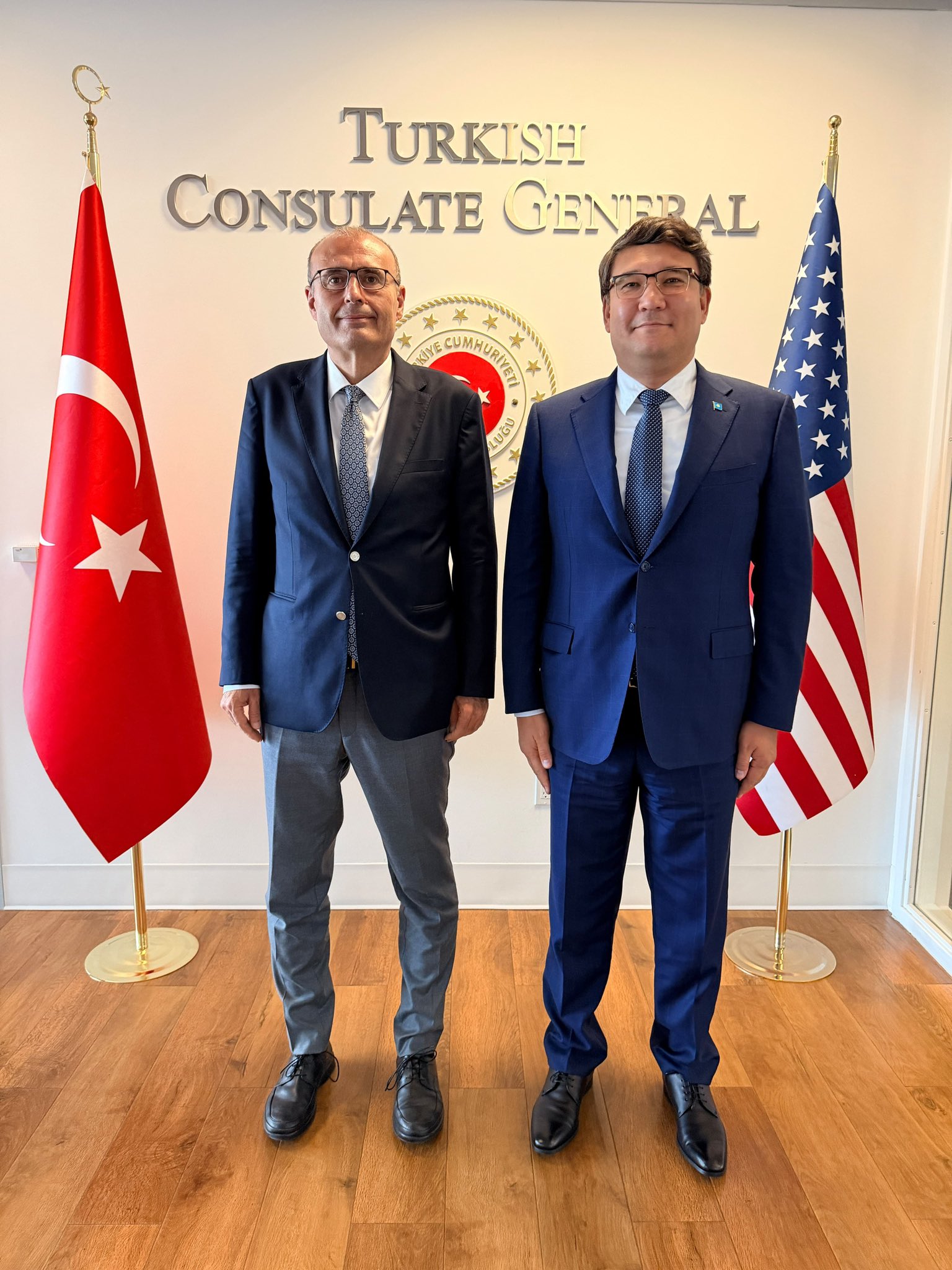 A souvenir photo from the visit