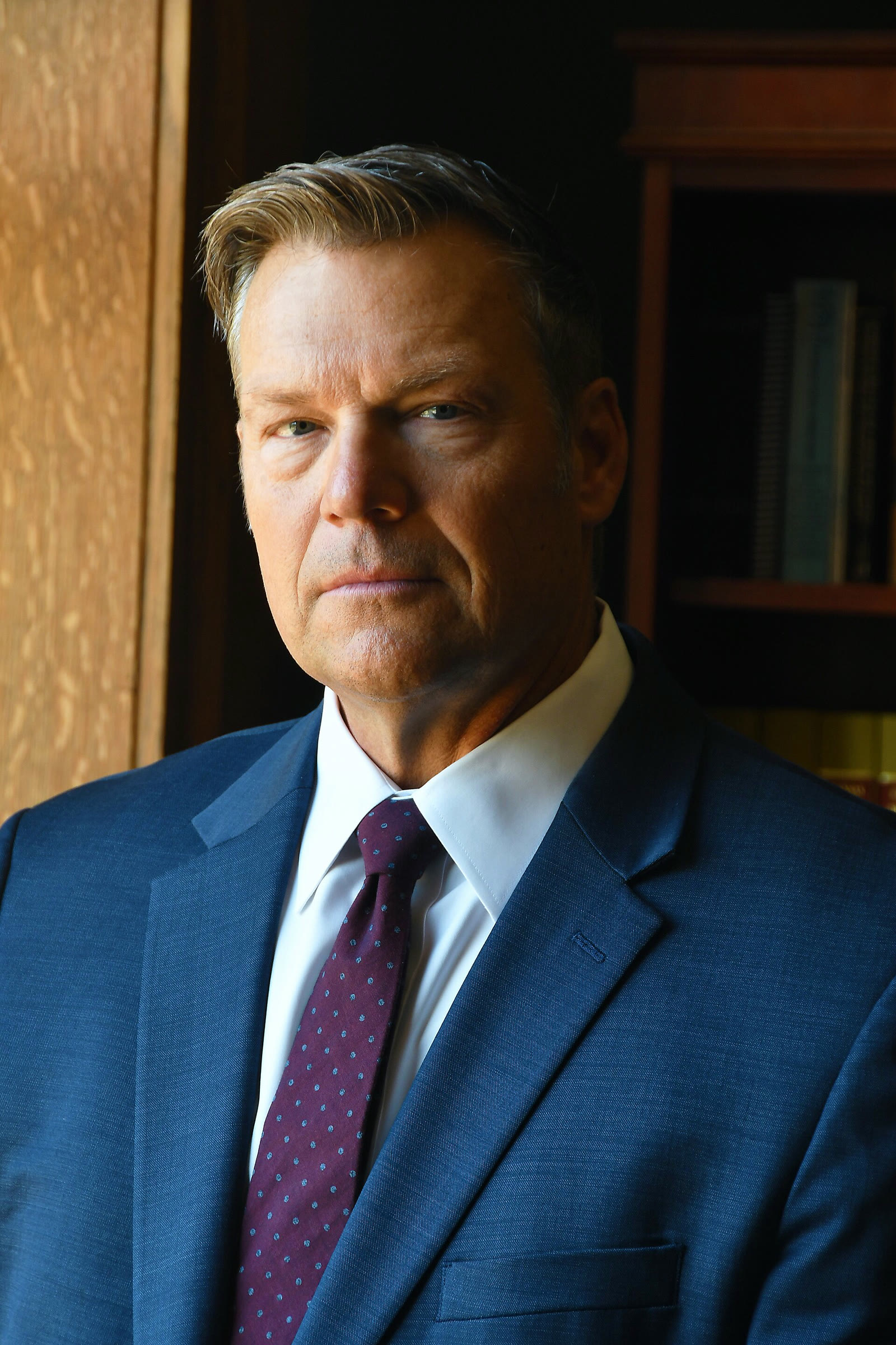 Kansas Attorney General Kris Kobach (file photo)