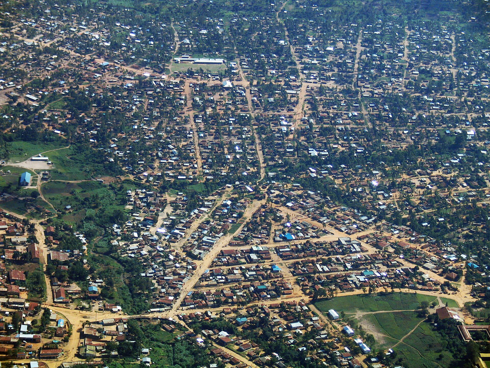 Bunia, capital of Ituri province where the outbreak began (archive)