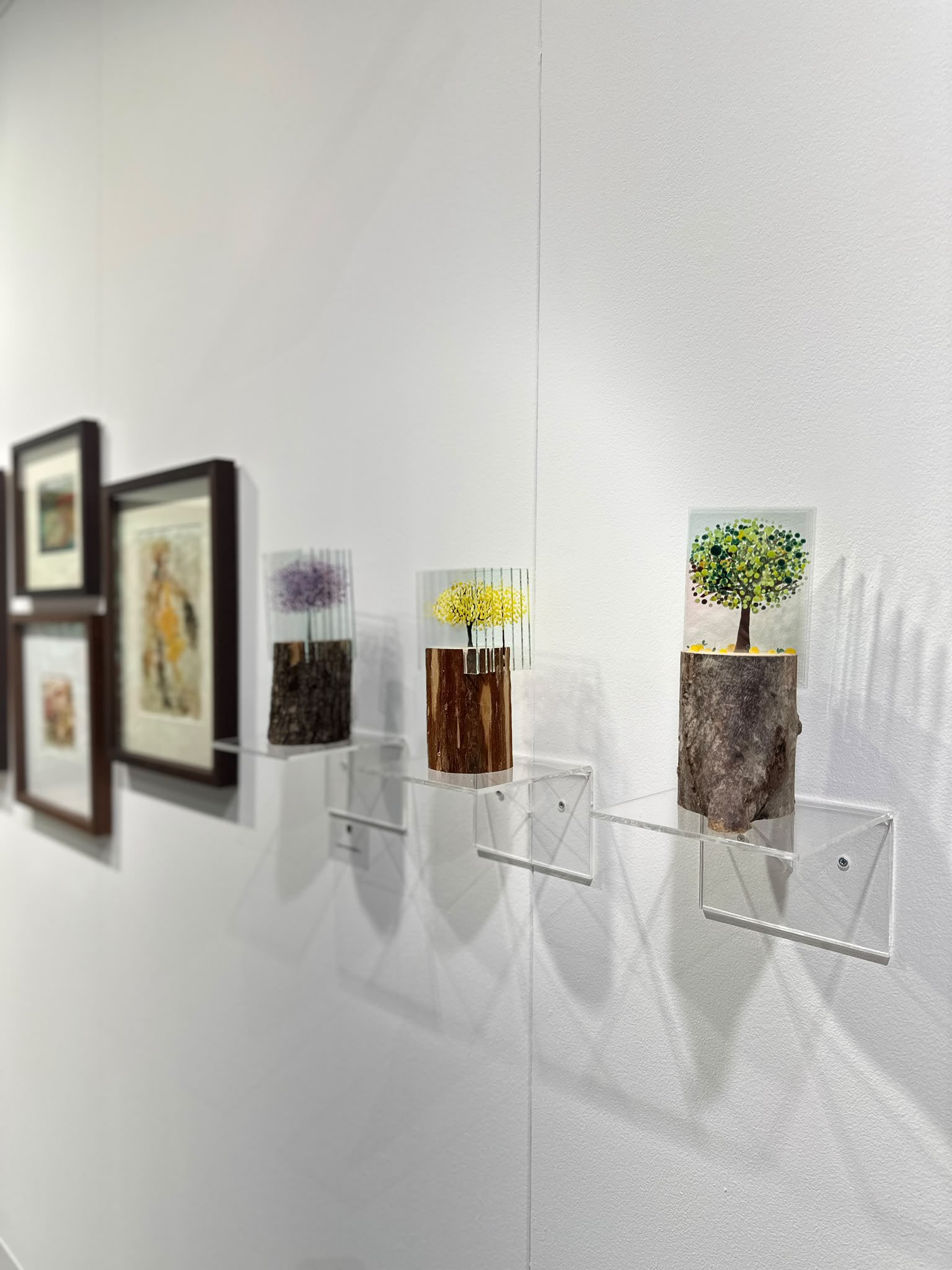 Works by Turkish artists at the fair