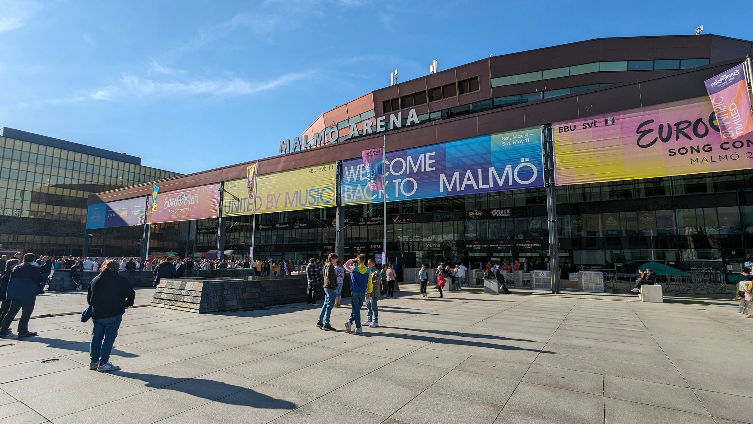 The Eurovision Song Contest venue (file photo)