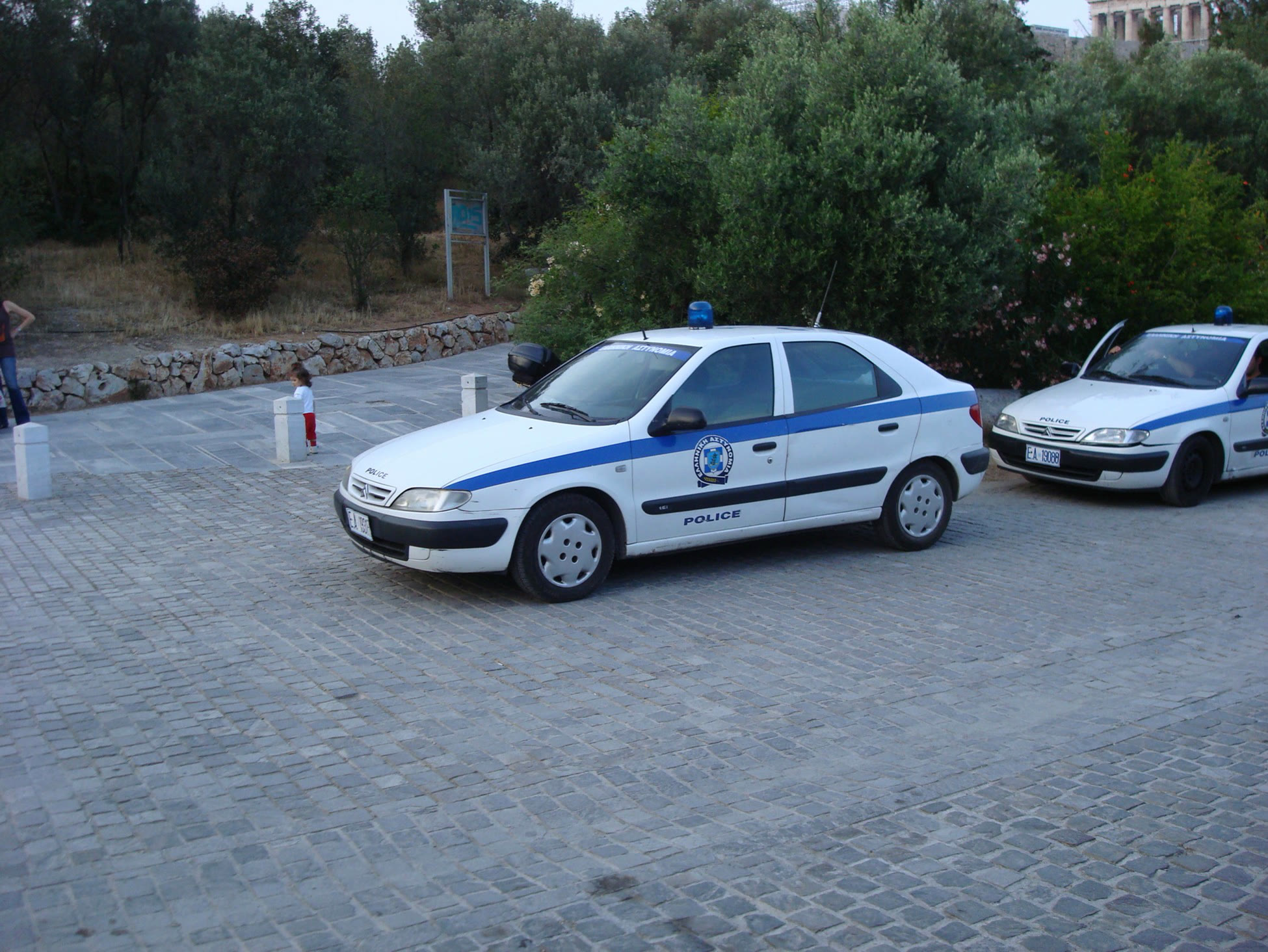 A Hellenic Police patrol car