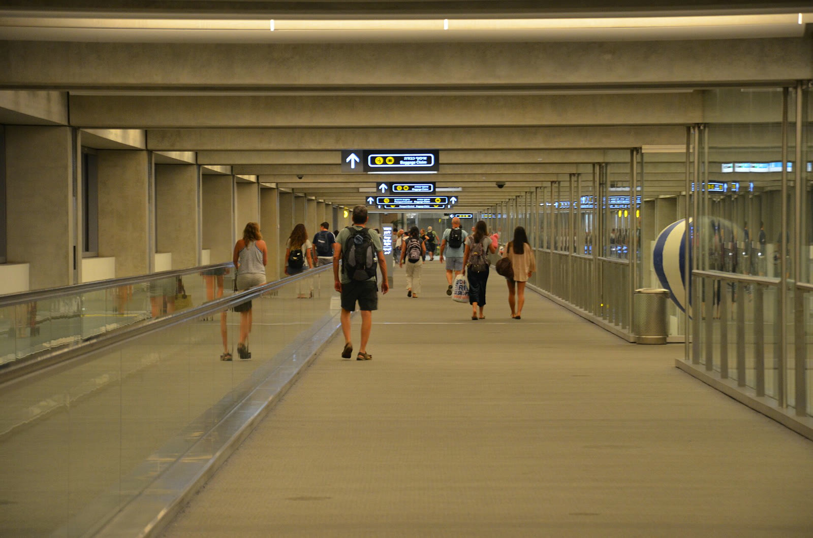 Ben Gurion Airport in Tel Aviv (file)