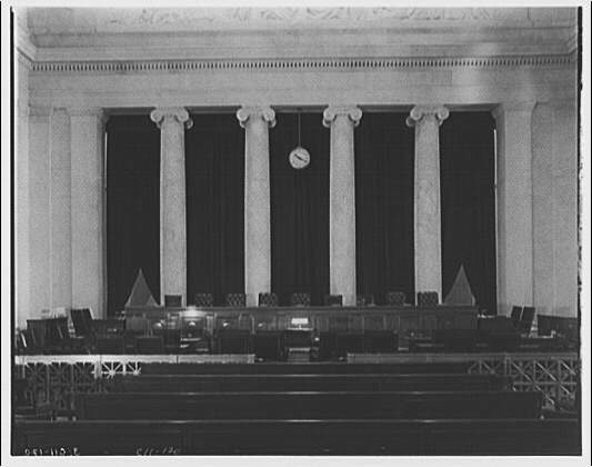The Supreme Court courtroom (archive)