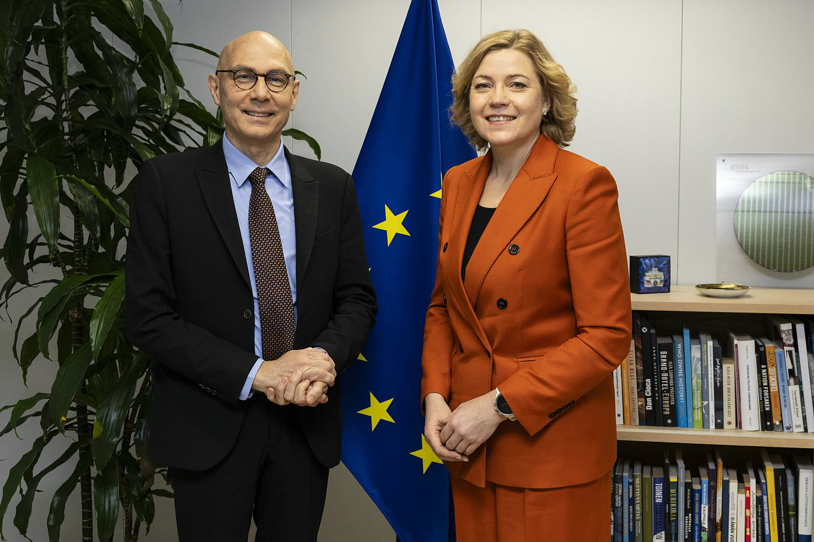 Volker Türk during a visit to the European Commission (archive)