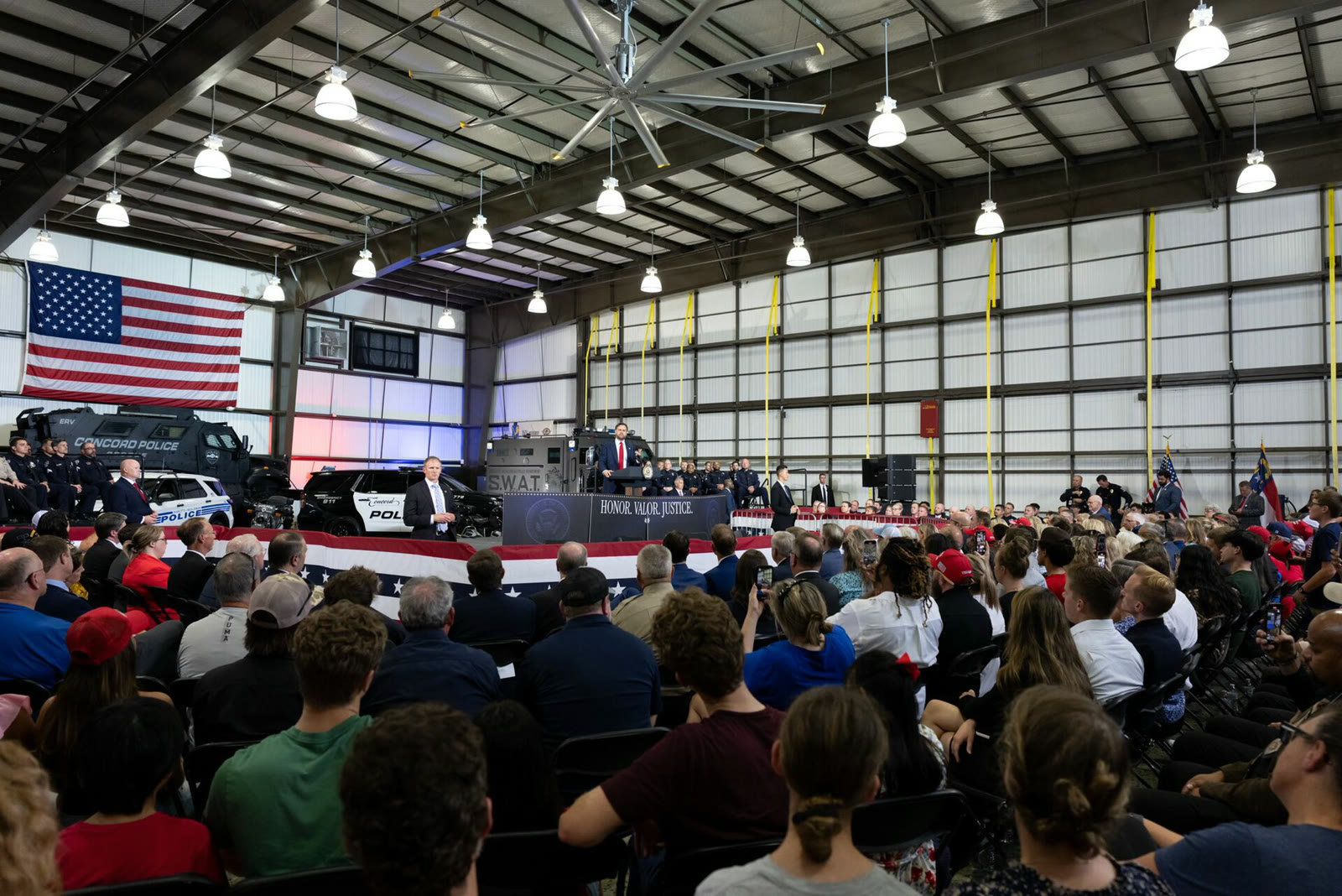 Vance speaks at an event (file, September 2025)