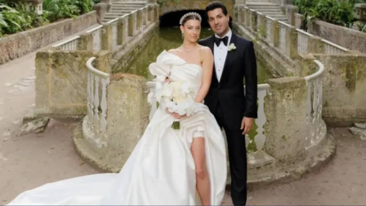 Zarrab and Altıntop at their wedding in Miami in January 2025