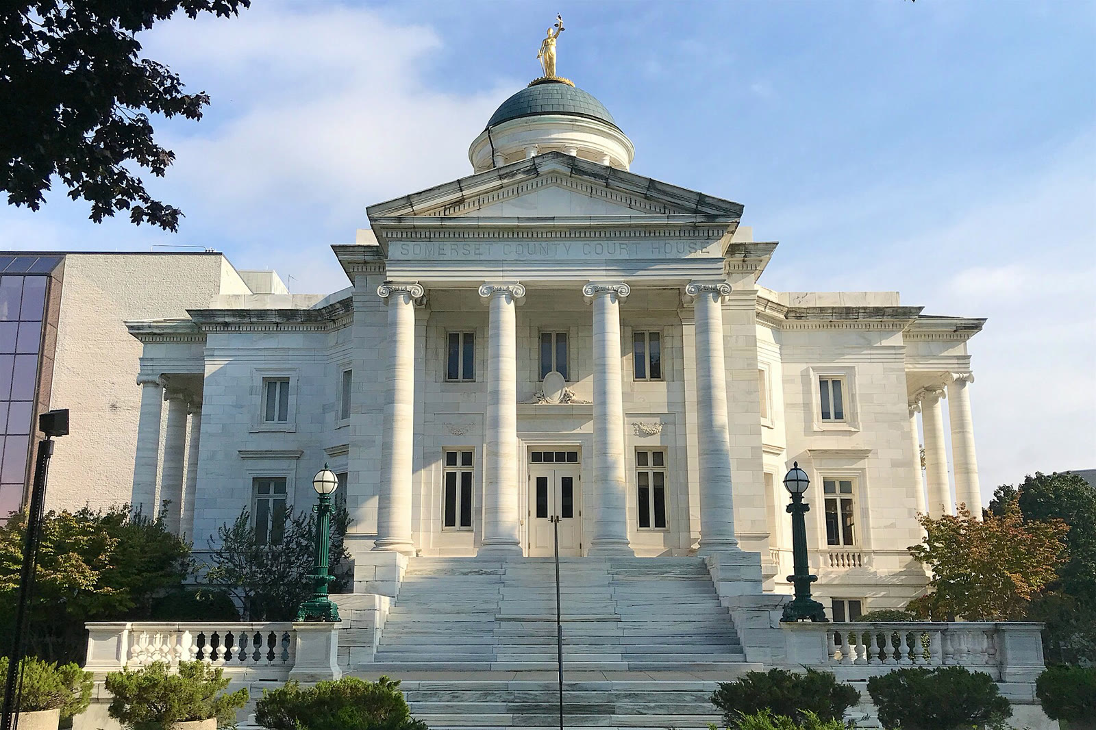 The Somerset County Courthouse in Somerville