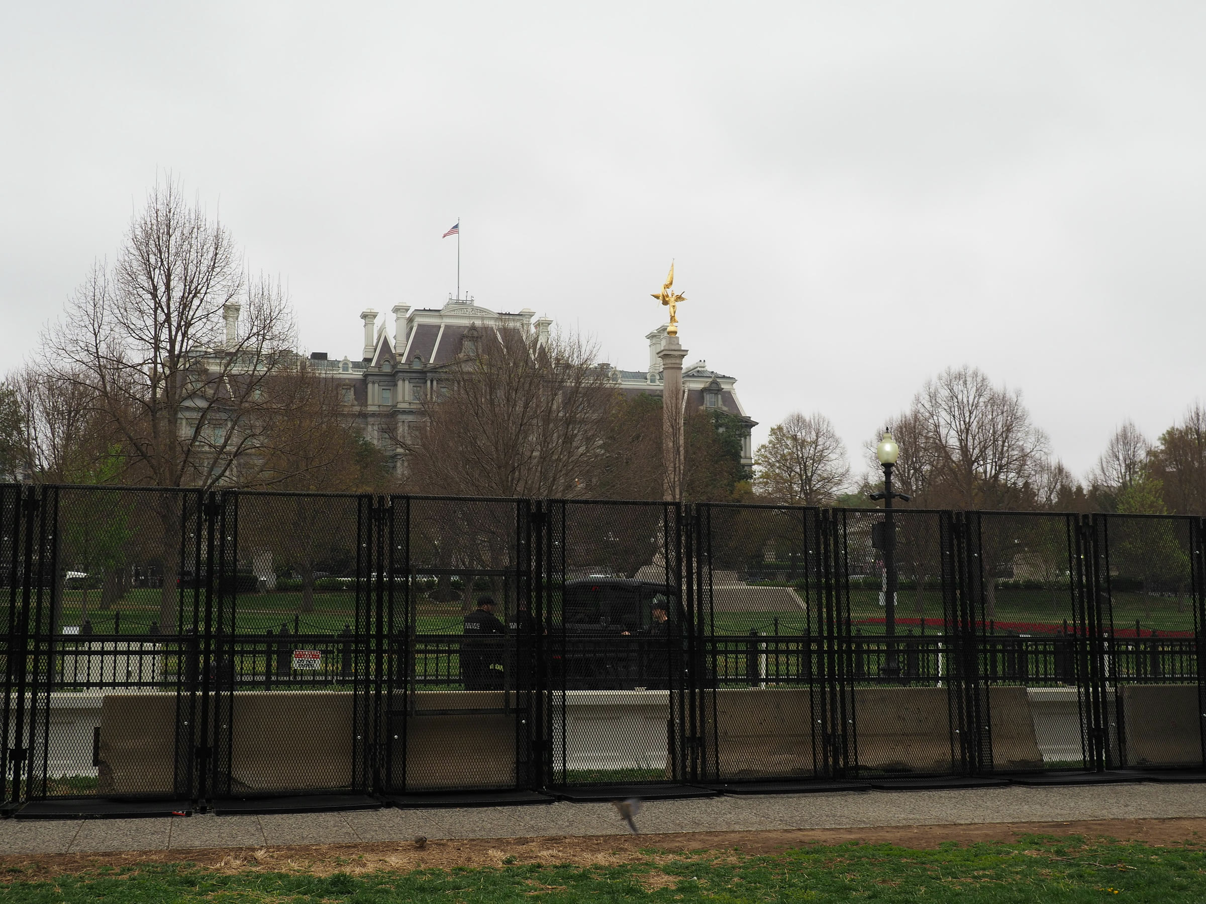 The Eisenhower Executive Office Building next to the White House