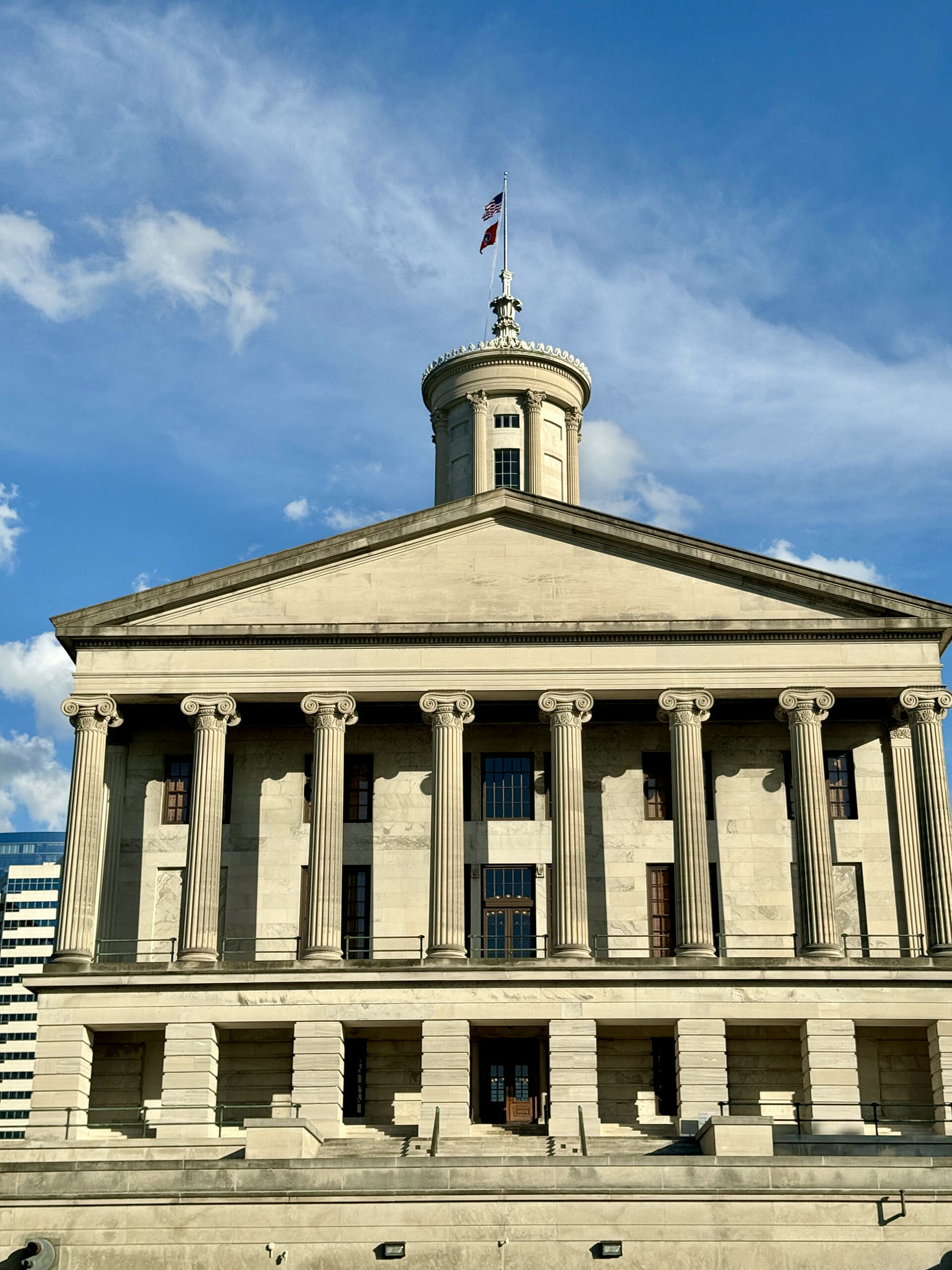 Entrance to the Tennessee State Capitol building (file photo)