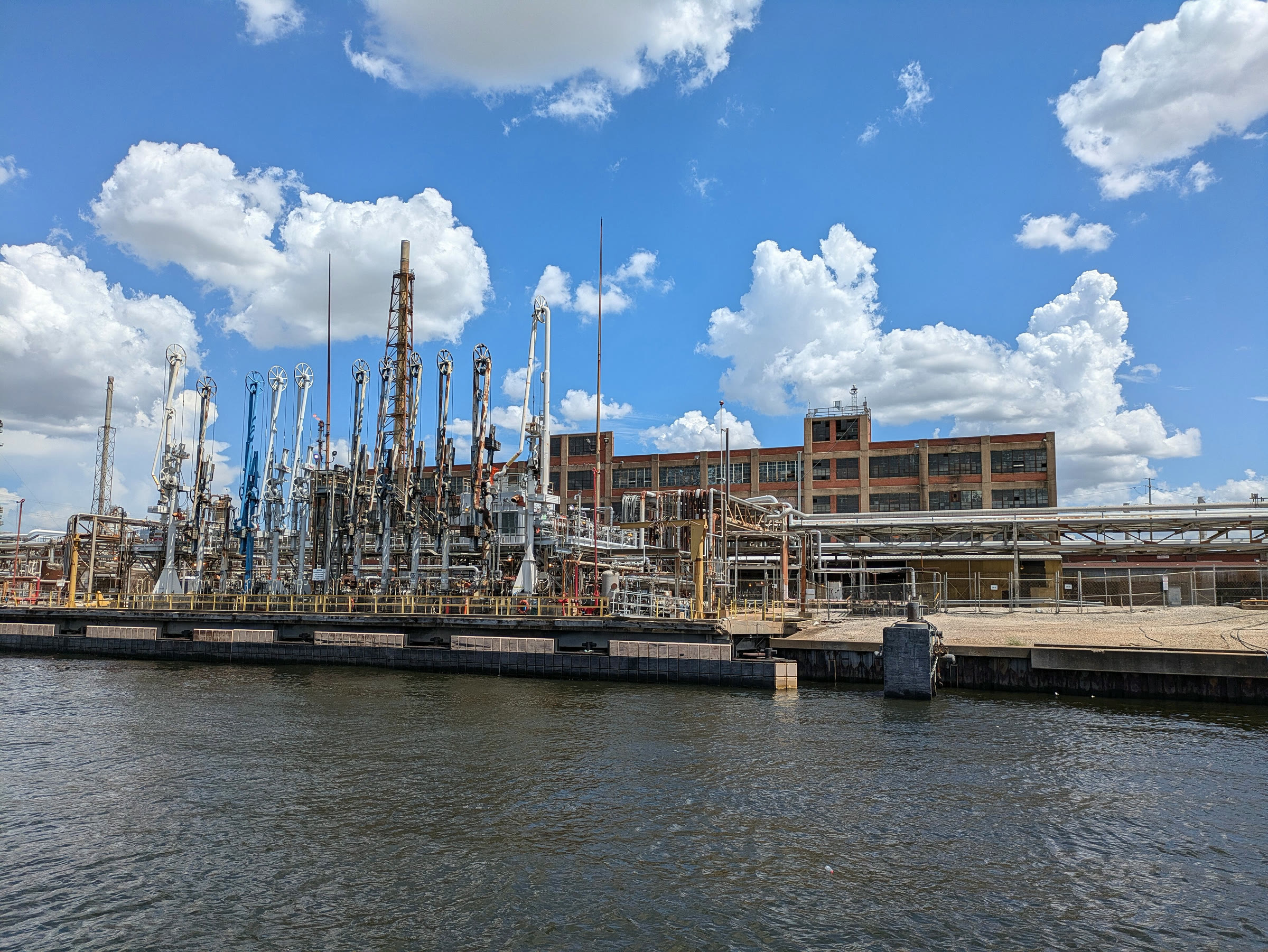 The LyondellBasell refinery in Houston in 2024