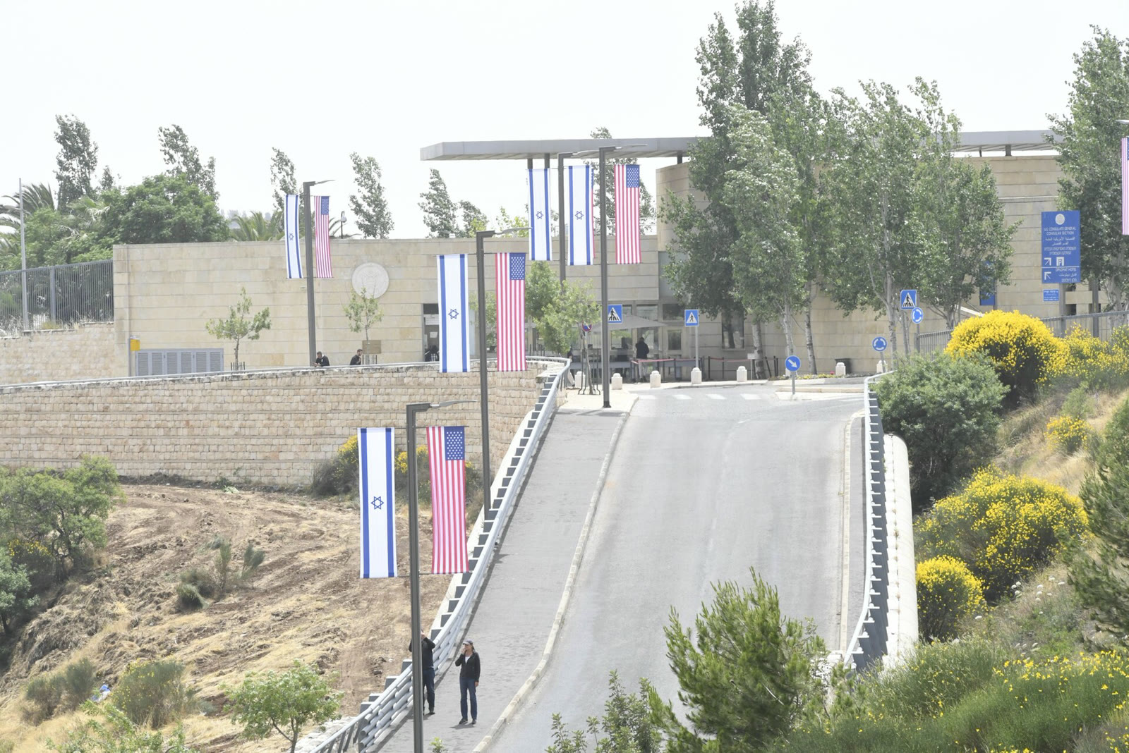 The U.S. Embassy in Jerusalem (file photo)