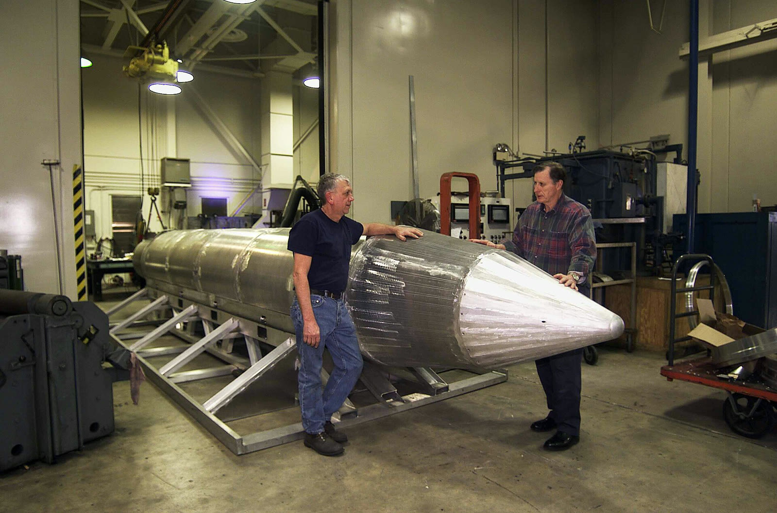 Prototype of the MOAB bomb at Eglin Air Force Base (archive)