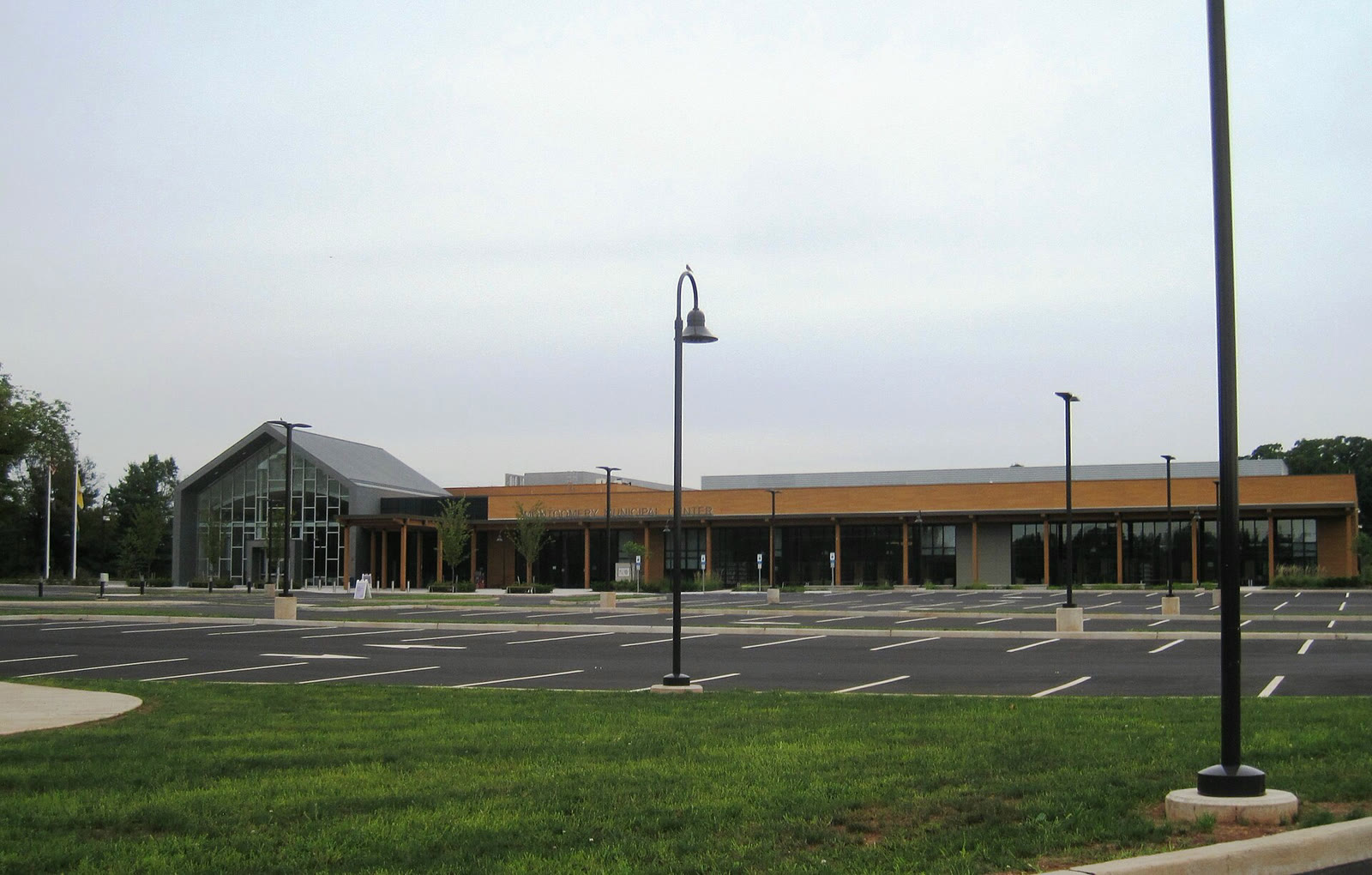 The Montgomery Township municipal center in New Jersey