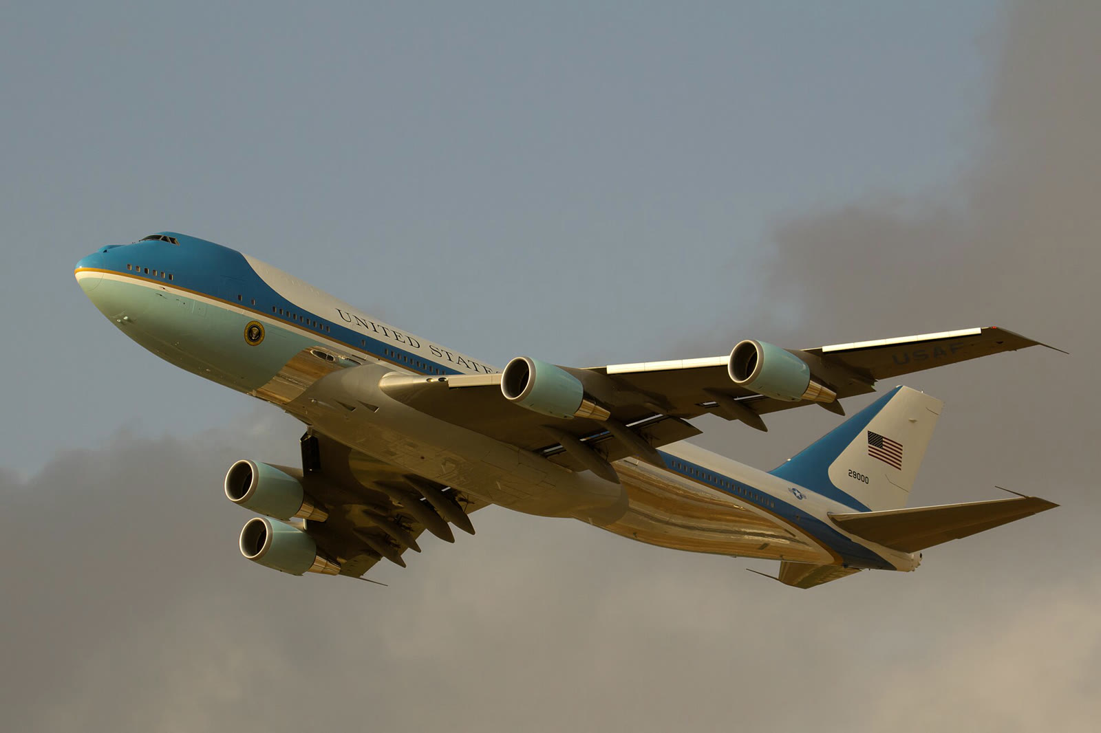VC-25A used as the U.S. presidential aircraft (archive)
