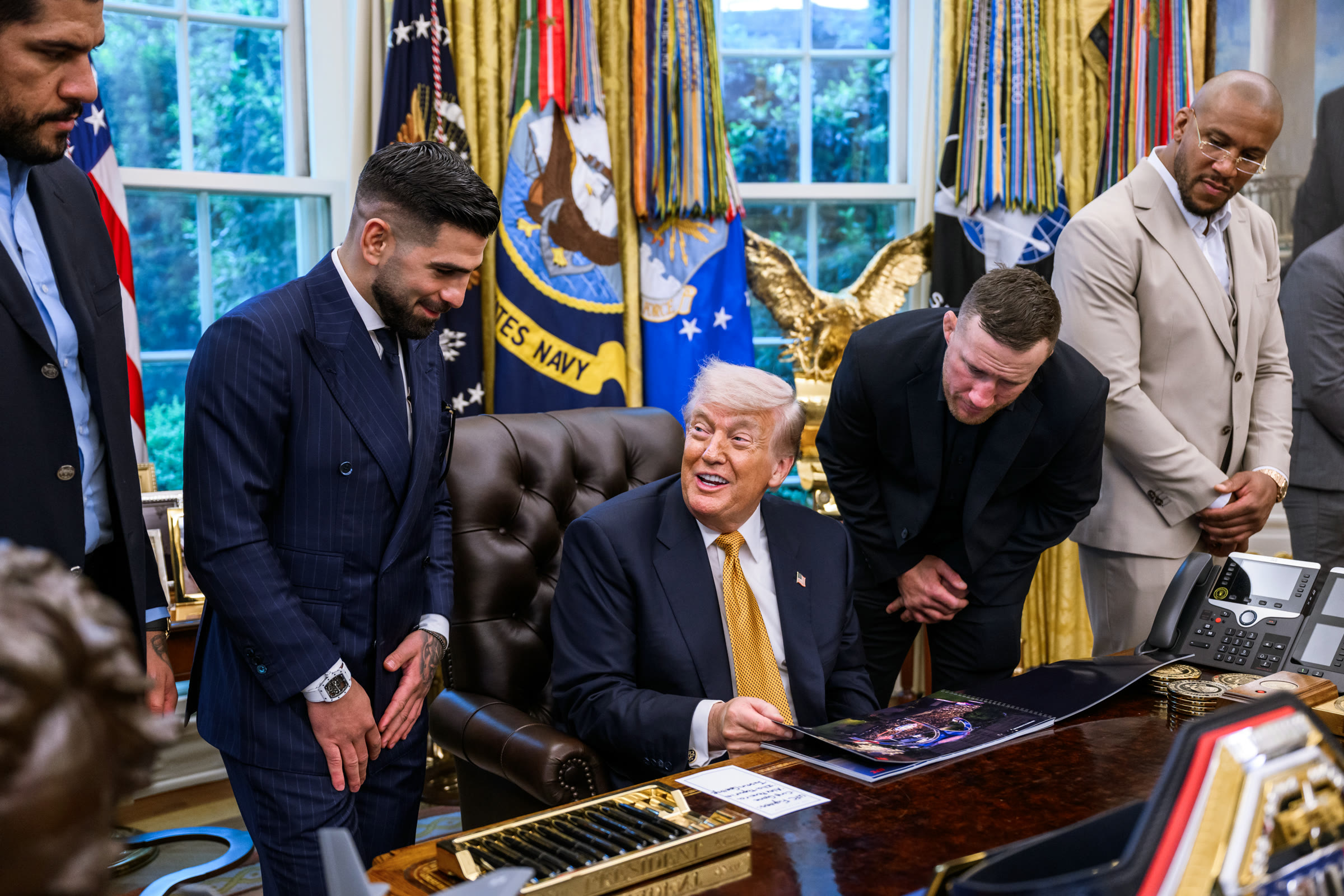 President Donald Trump at the White House in May 2026