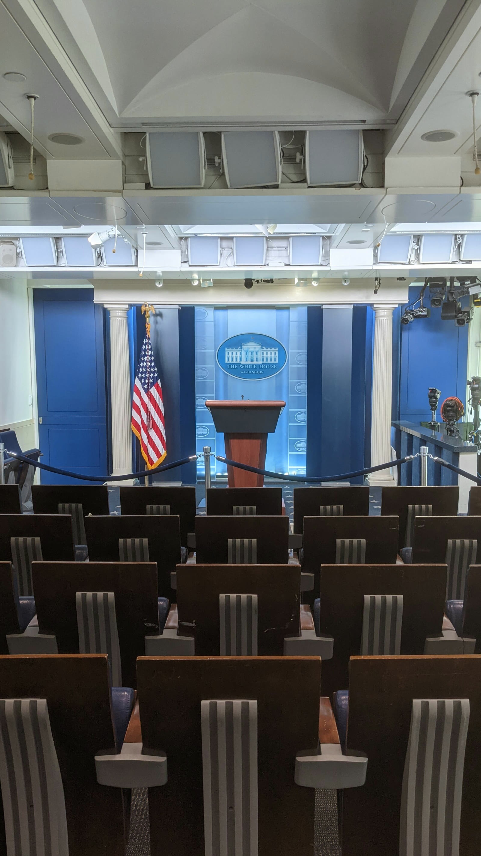 White House press briefing room