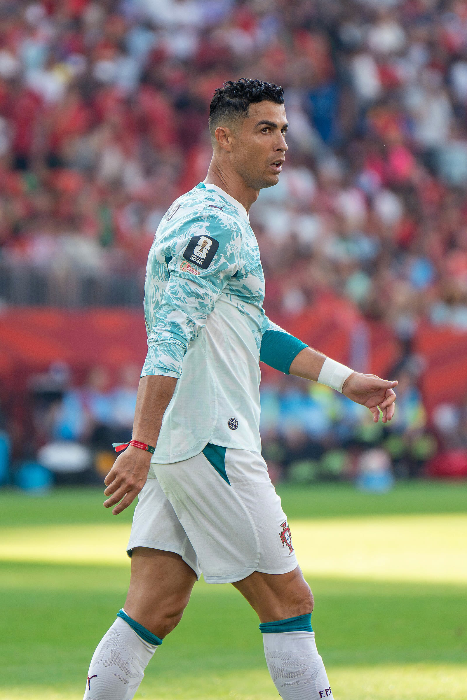 Cristiano Ronaldo in the Croatia-Portugal match on July 2, 2026
