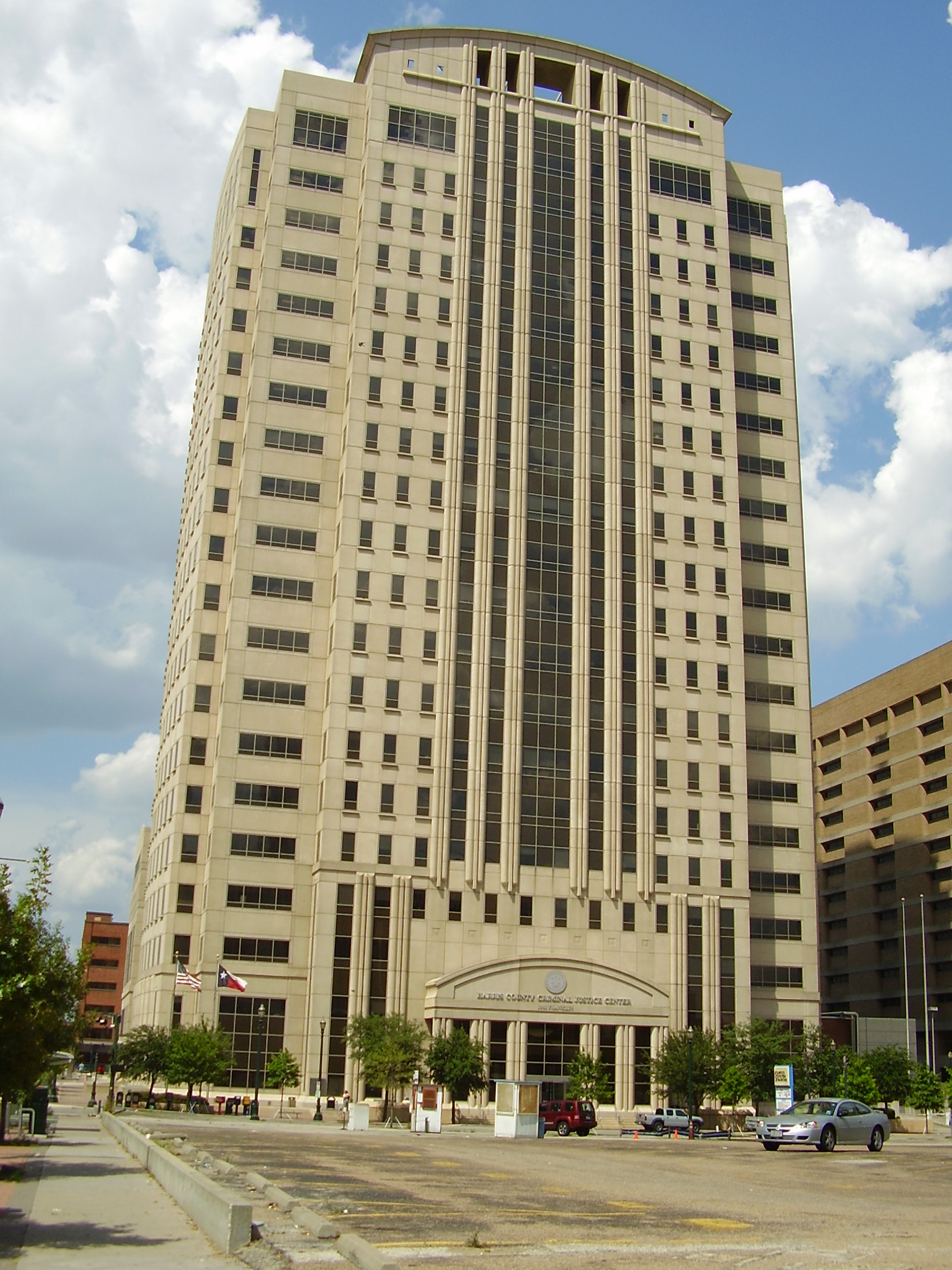 The Harris County Criminal Justice Center in Houston