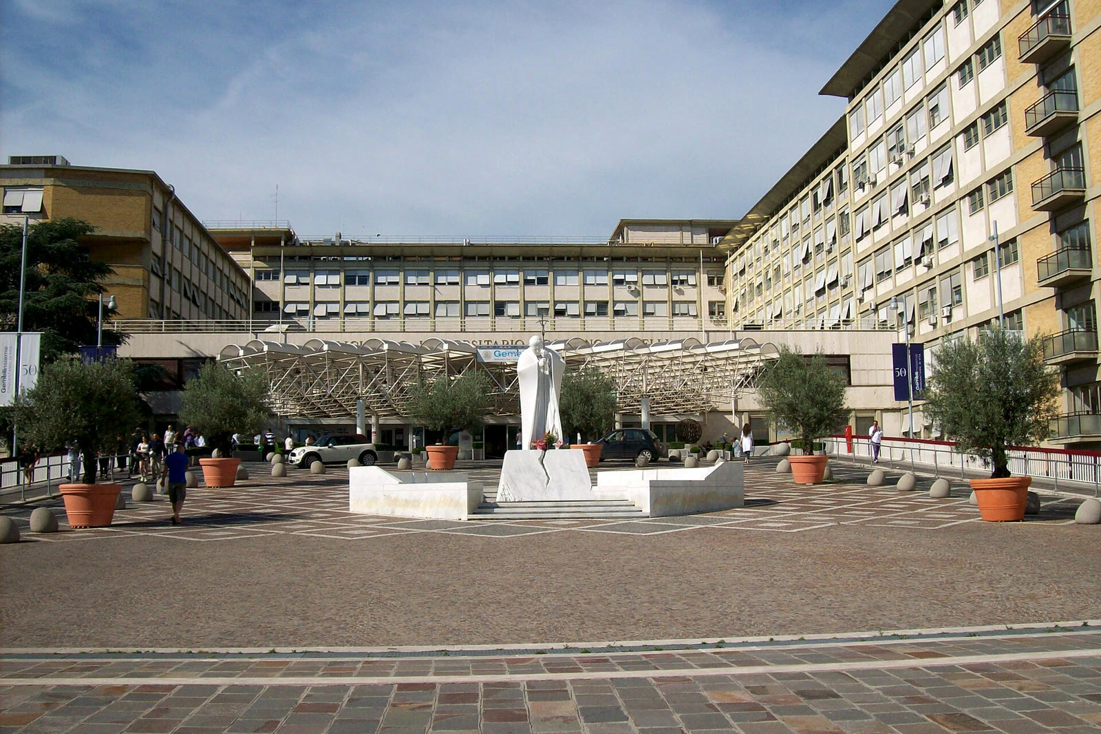 Gemelli Hospital in Rome (file photo)