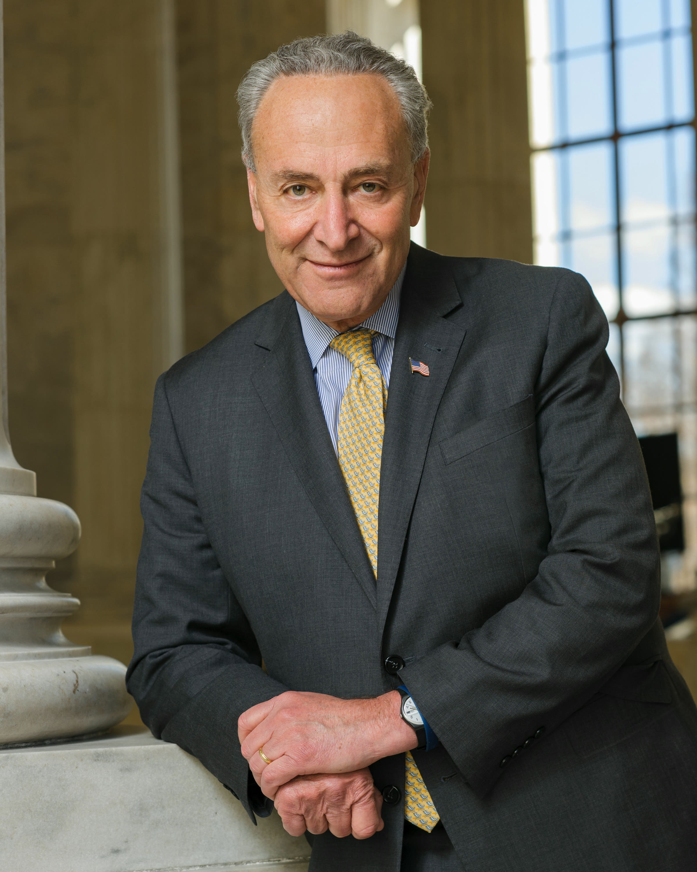 ABD Senatosu Demokrat Lideri Chuck Schumer (arşiv)