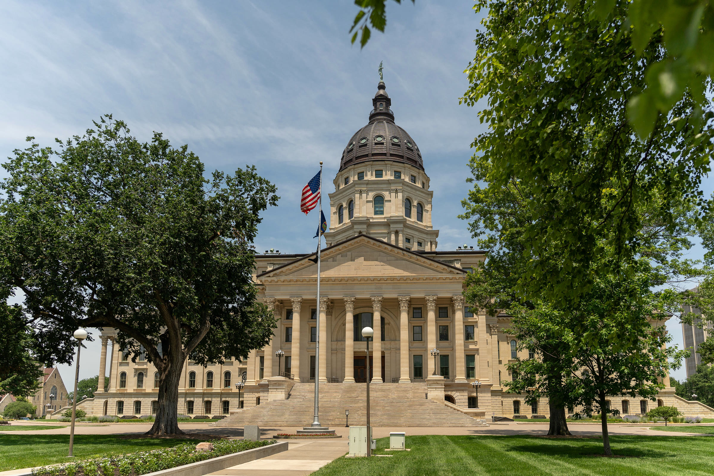 Kansas Eyalet Meclisi binası, Topeka (arşiv)