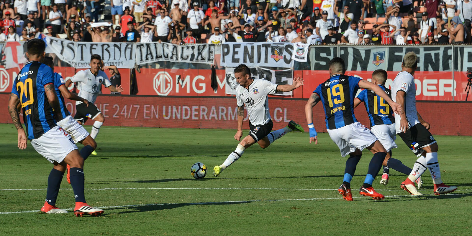 From a Colo-Colo match (archive)
