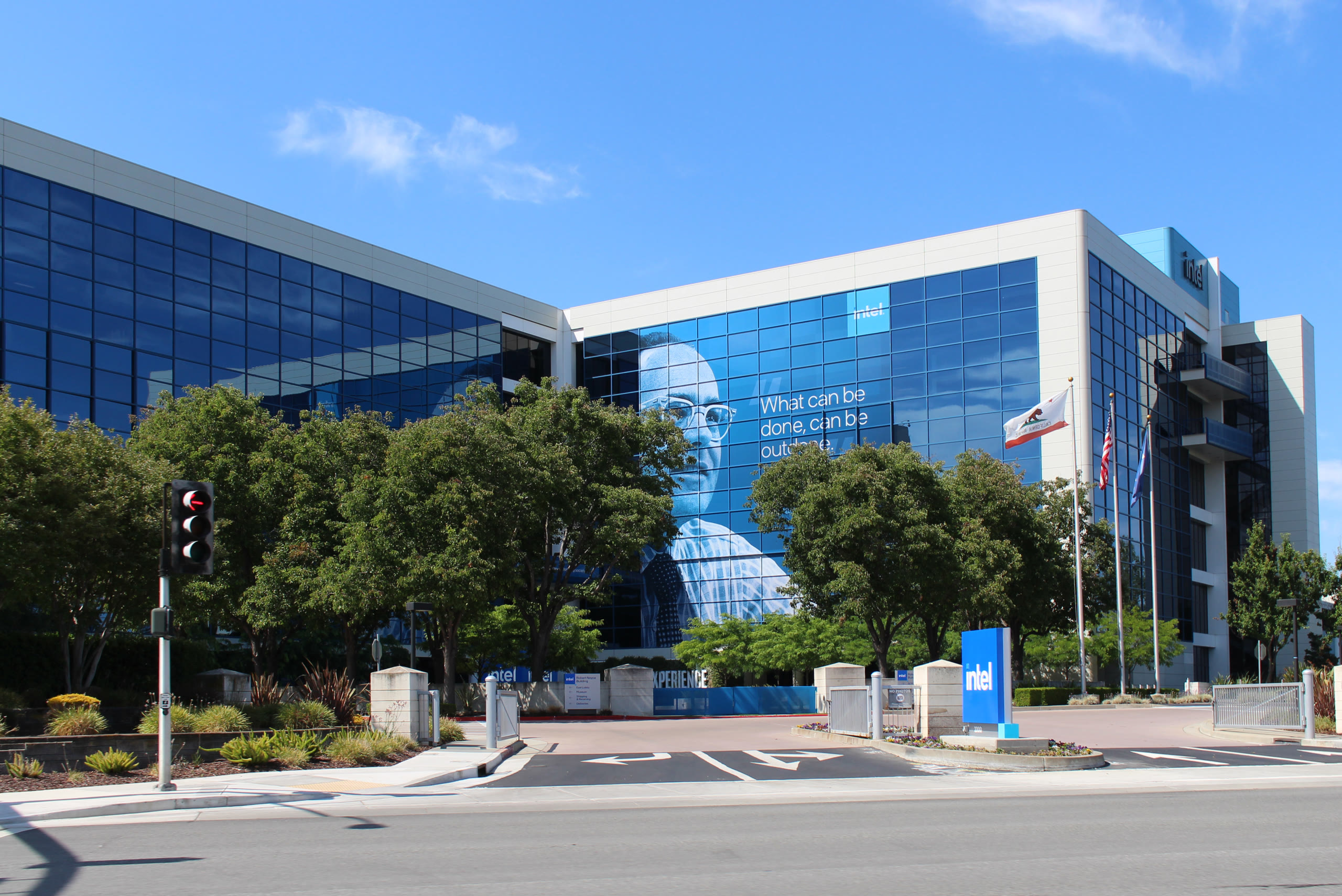 Intel headquarters in Santa Clara, California (file photo, 2023)